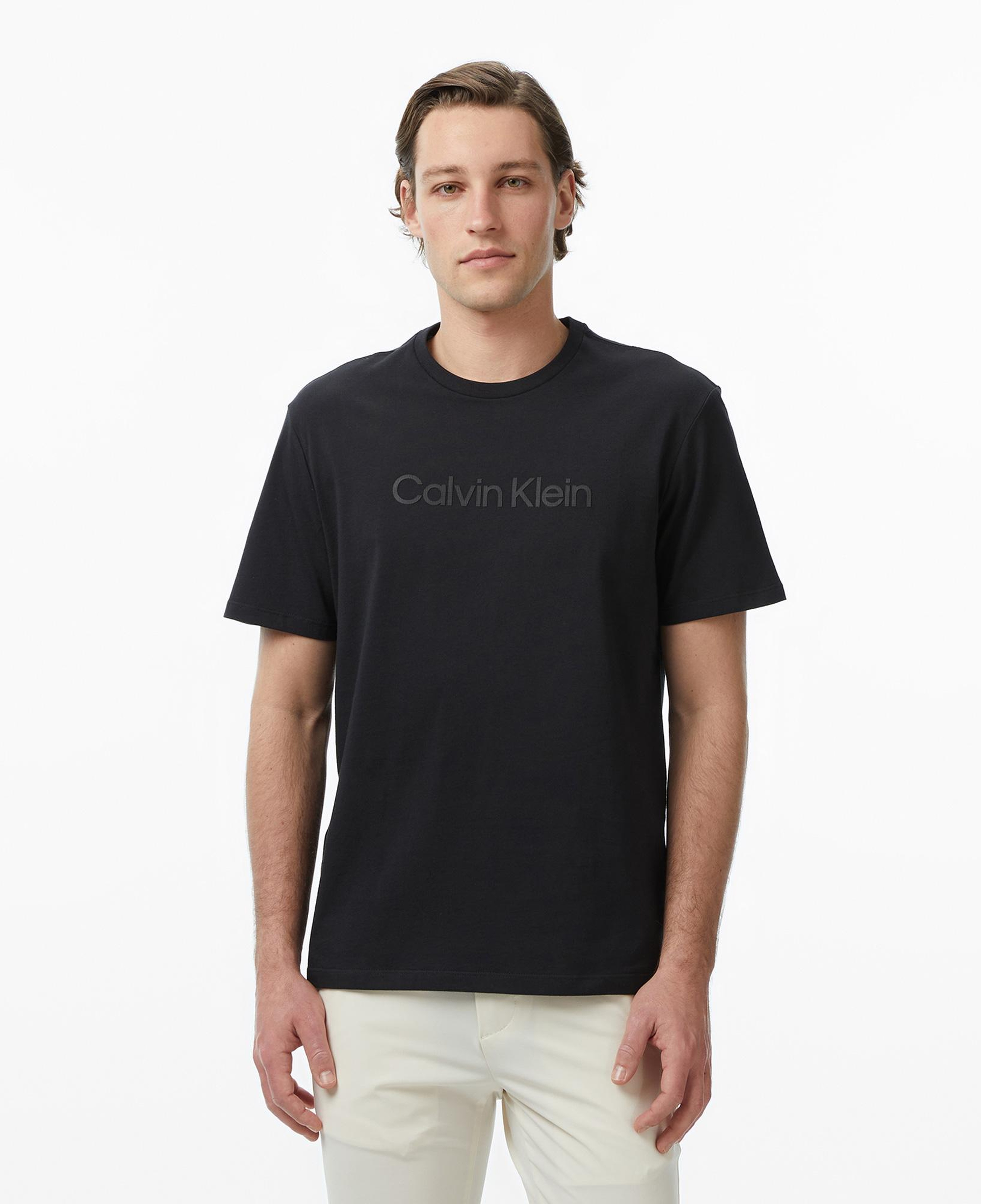 Calvin Klein 30S Sportswear Grap Erkek Siyah T-Shirt