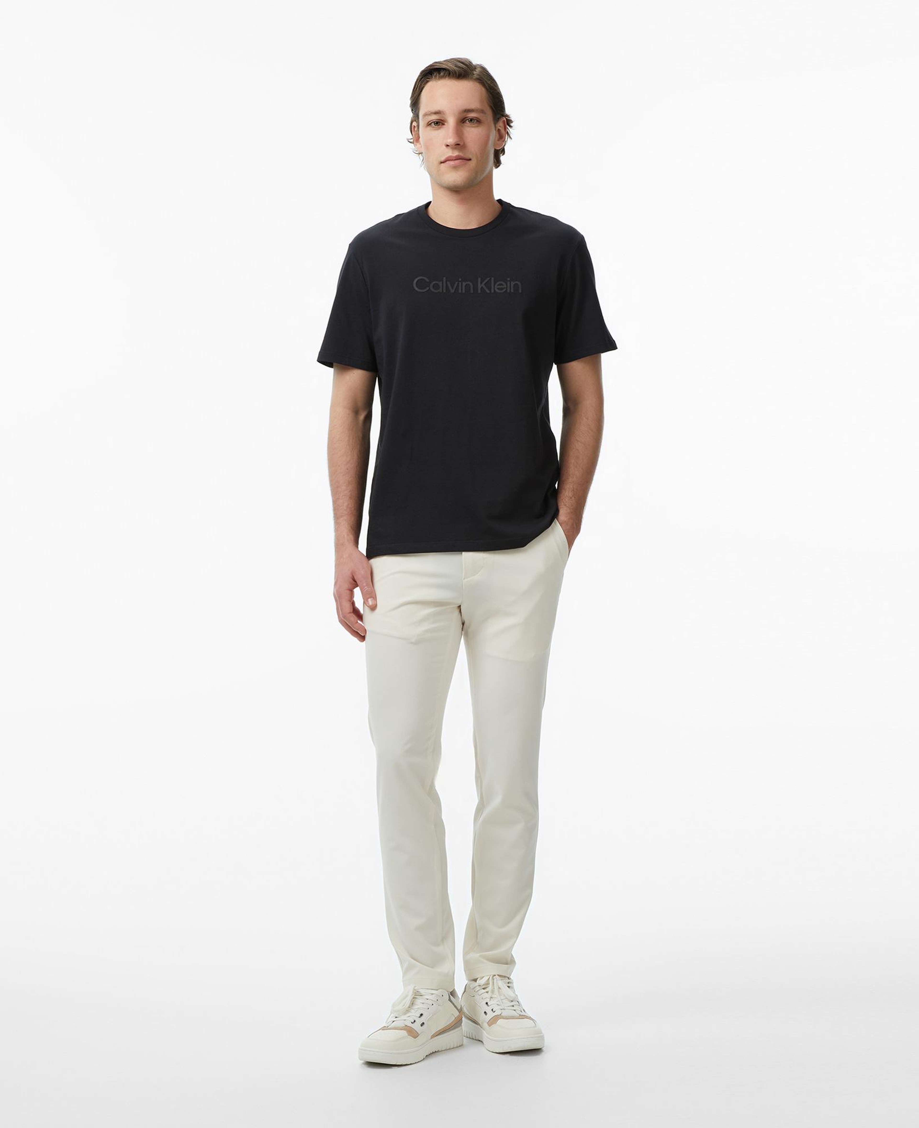 Calvin Klein 30S Sportswear Grap Erkek Siyah T-Shirt
