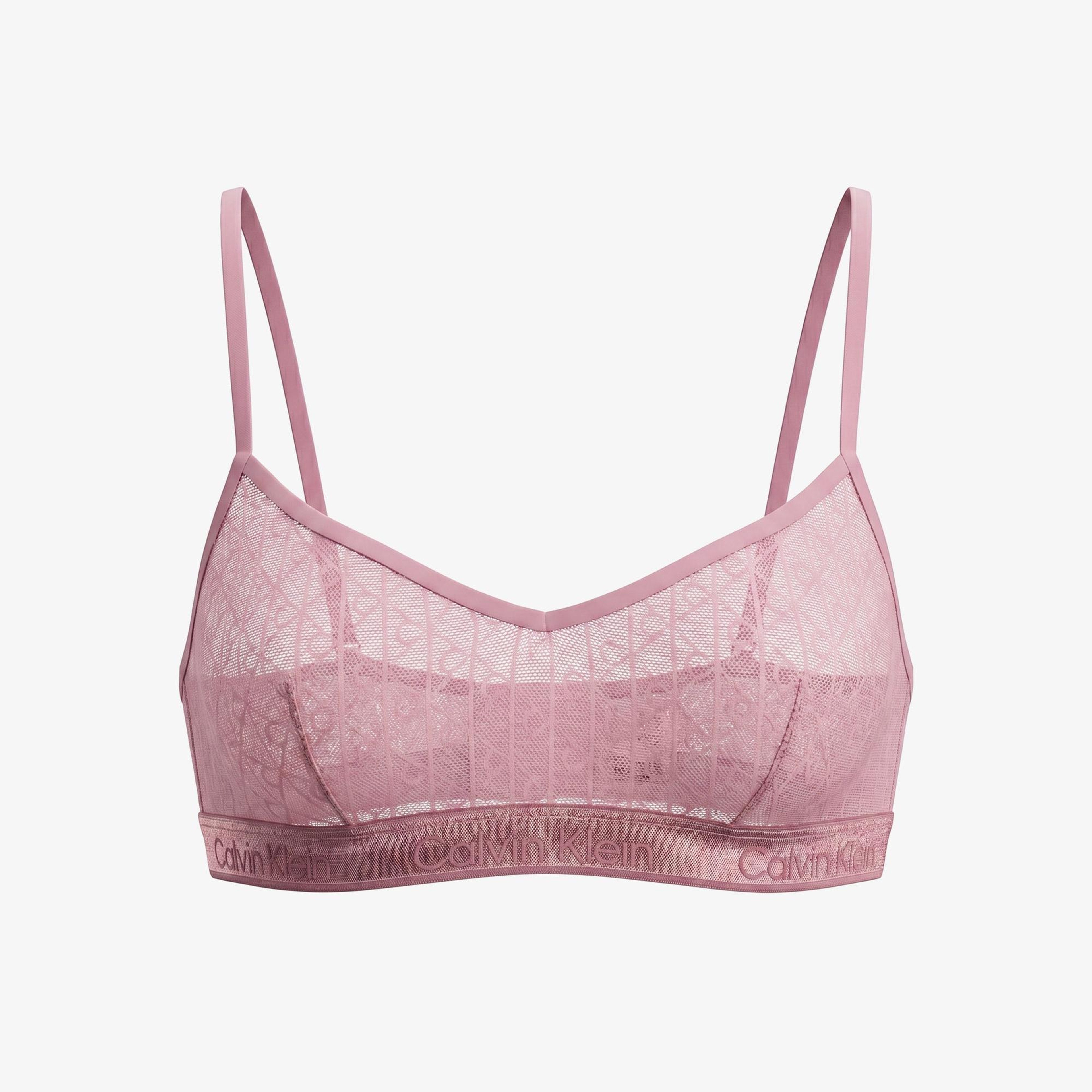 Calvin Klein Unlined Kadın Pembe Bra