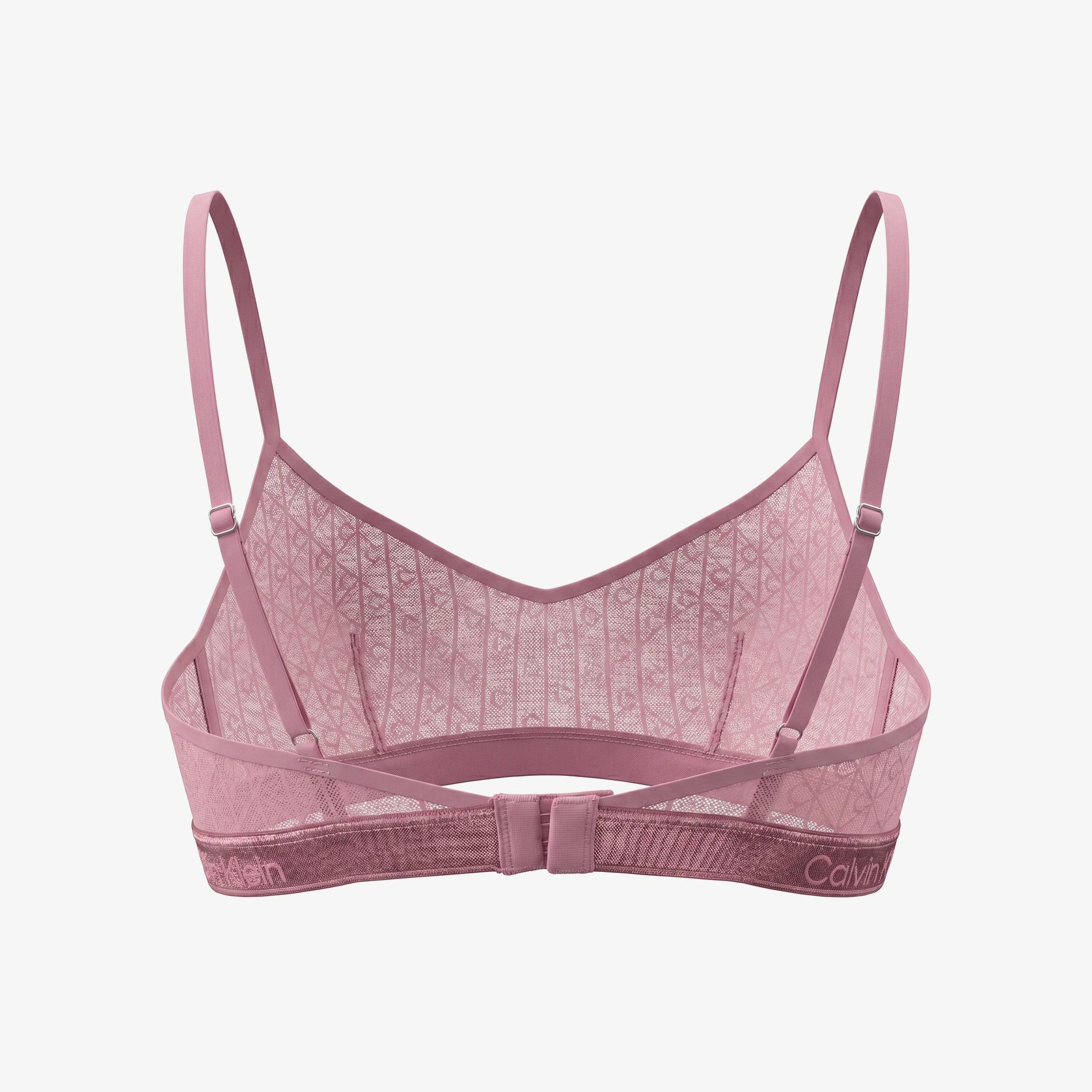 Calvin Klein Unlined Kadın Pembe Bra