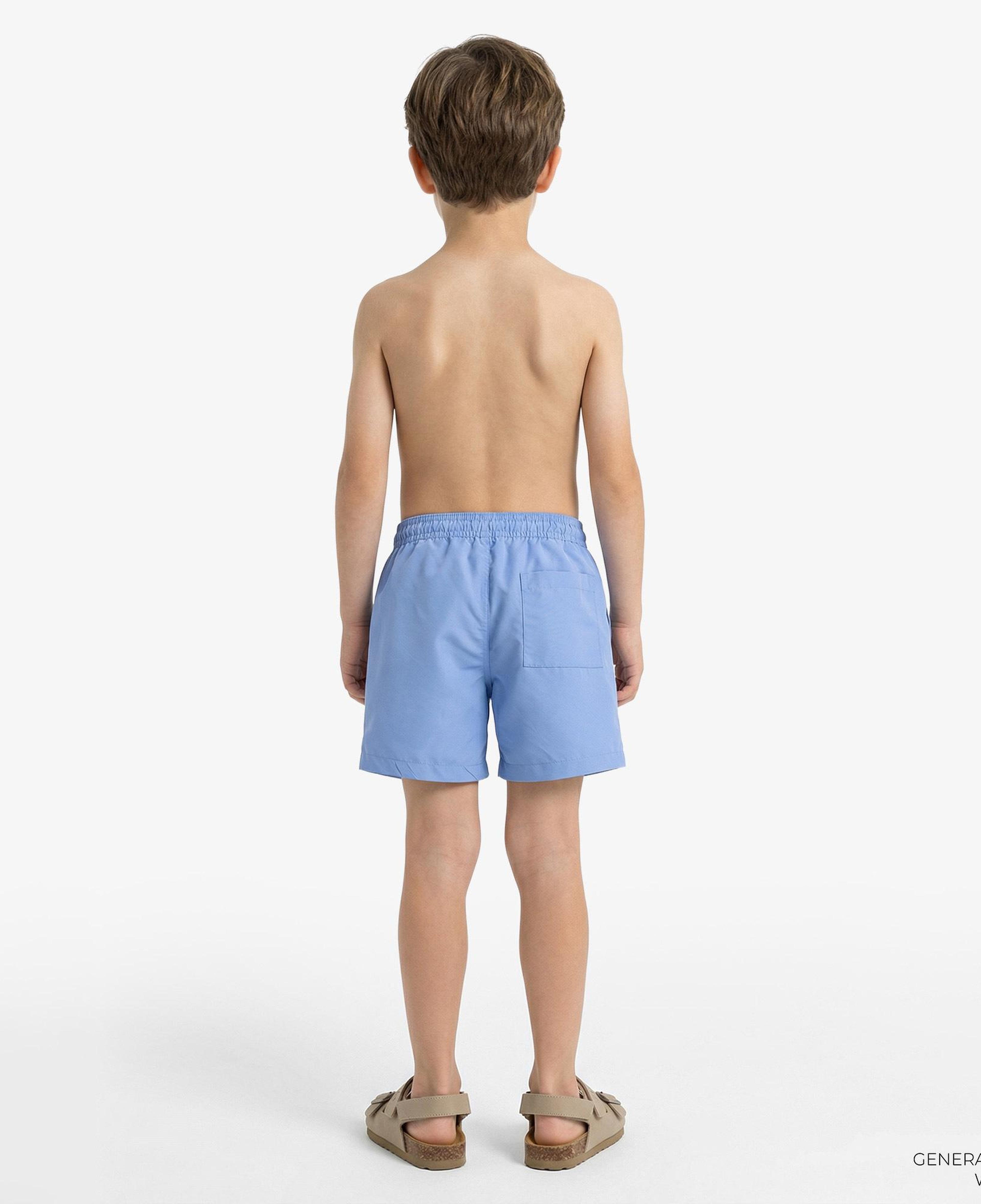 Calvin Klein Medium Drawstring Çocuk Mavi Deniz Şortu