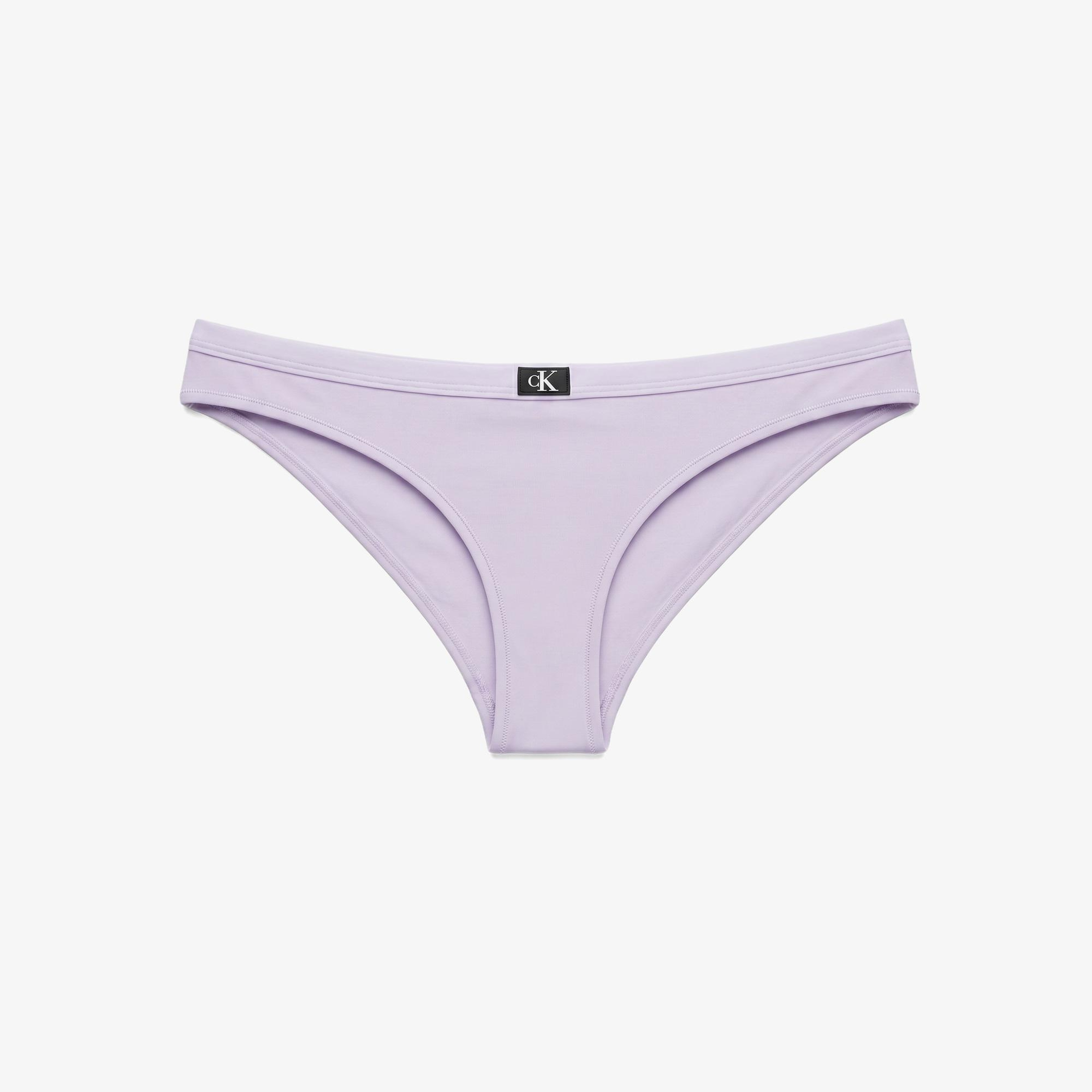 Calvin Klein Triangle Çocuk Mor Bikini Üstü