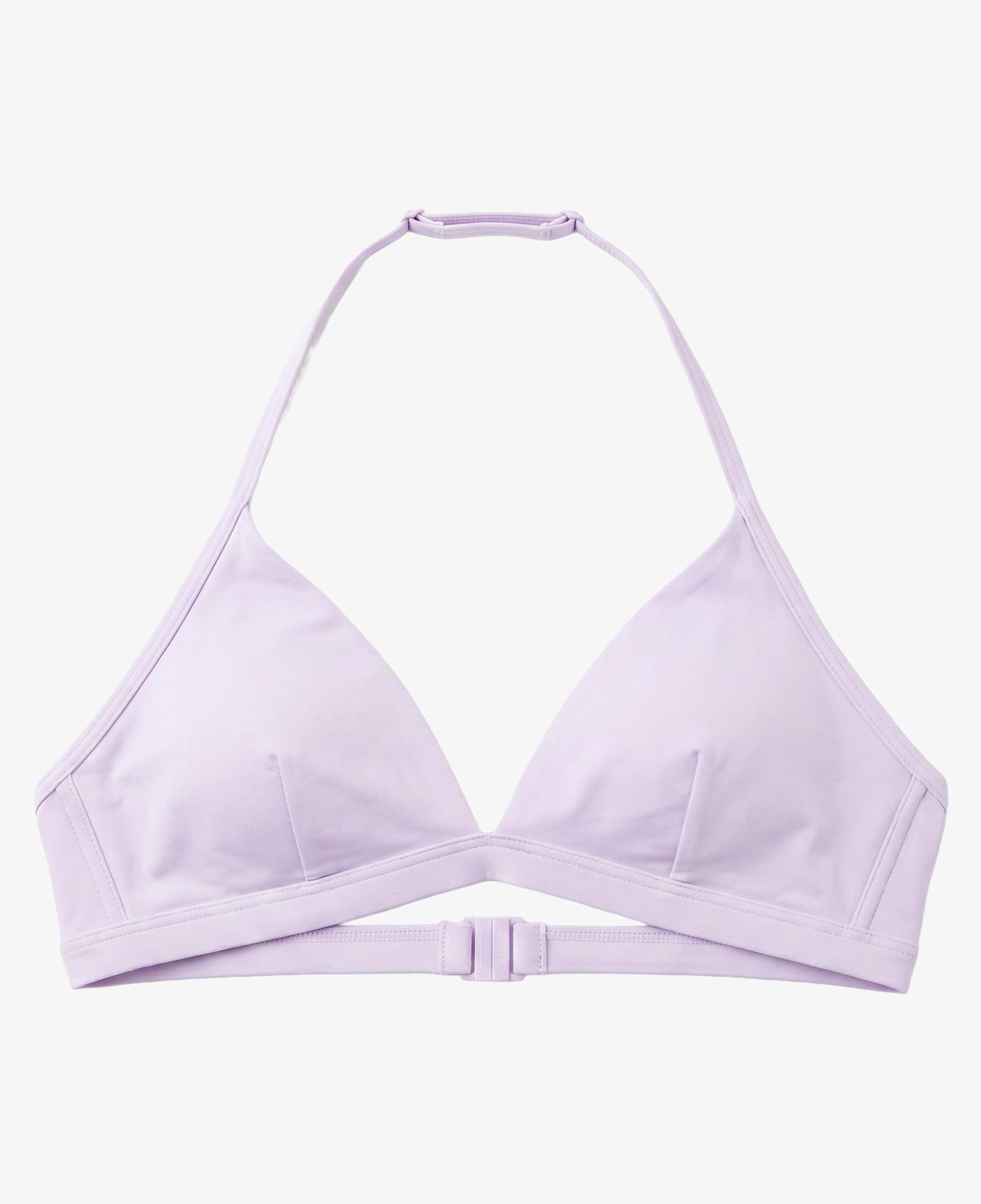 Calvin Klein Triangle Çocuk Mor Bikini Üstü