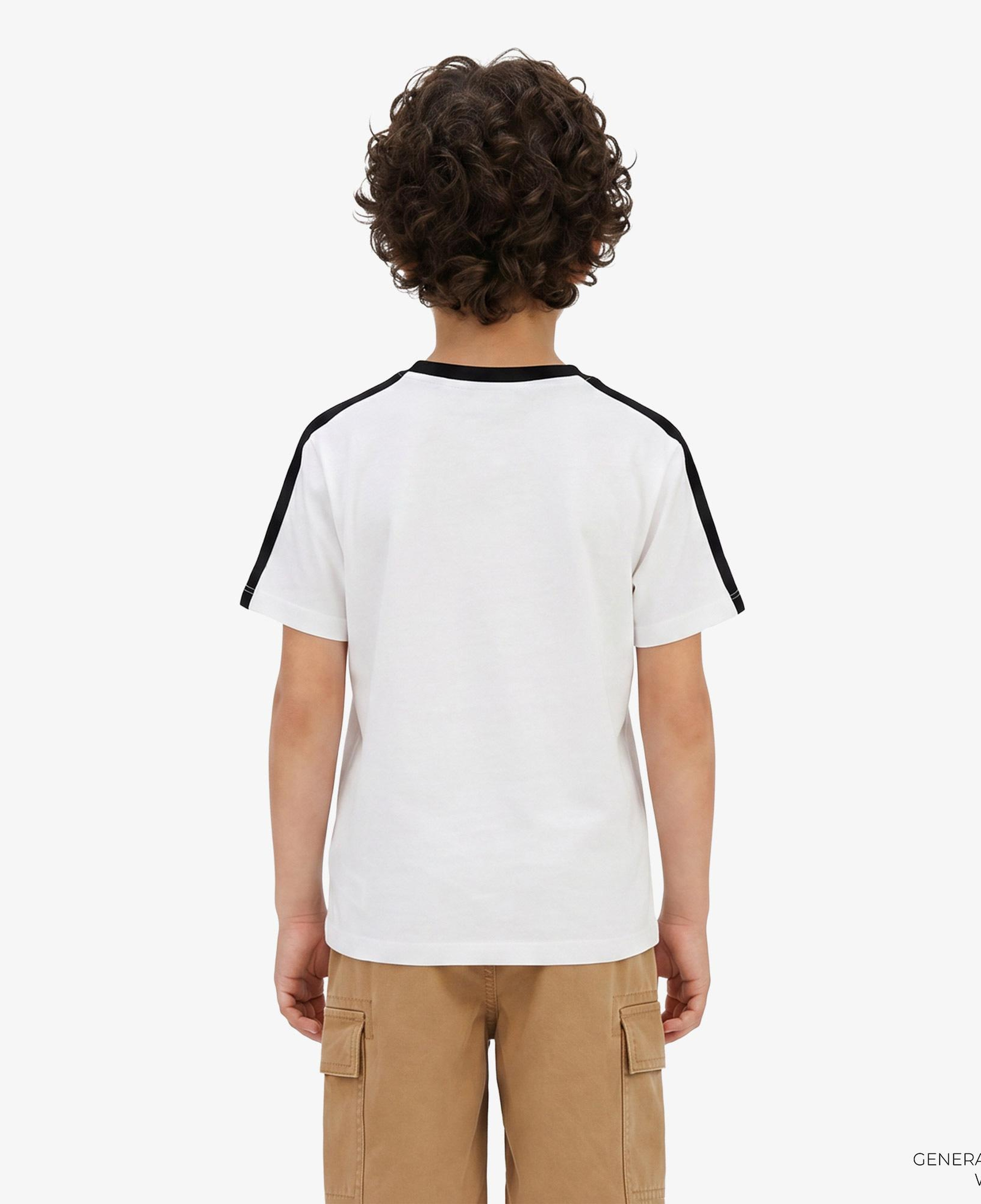 Calvin Klein Taping Çocuk Beyaz T-Shirt