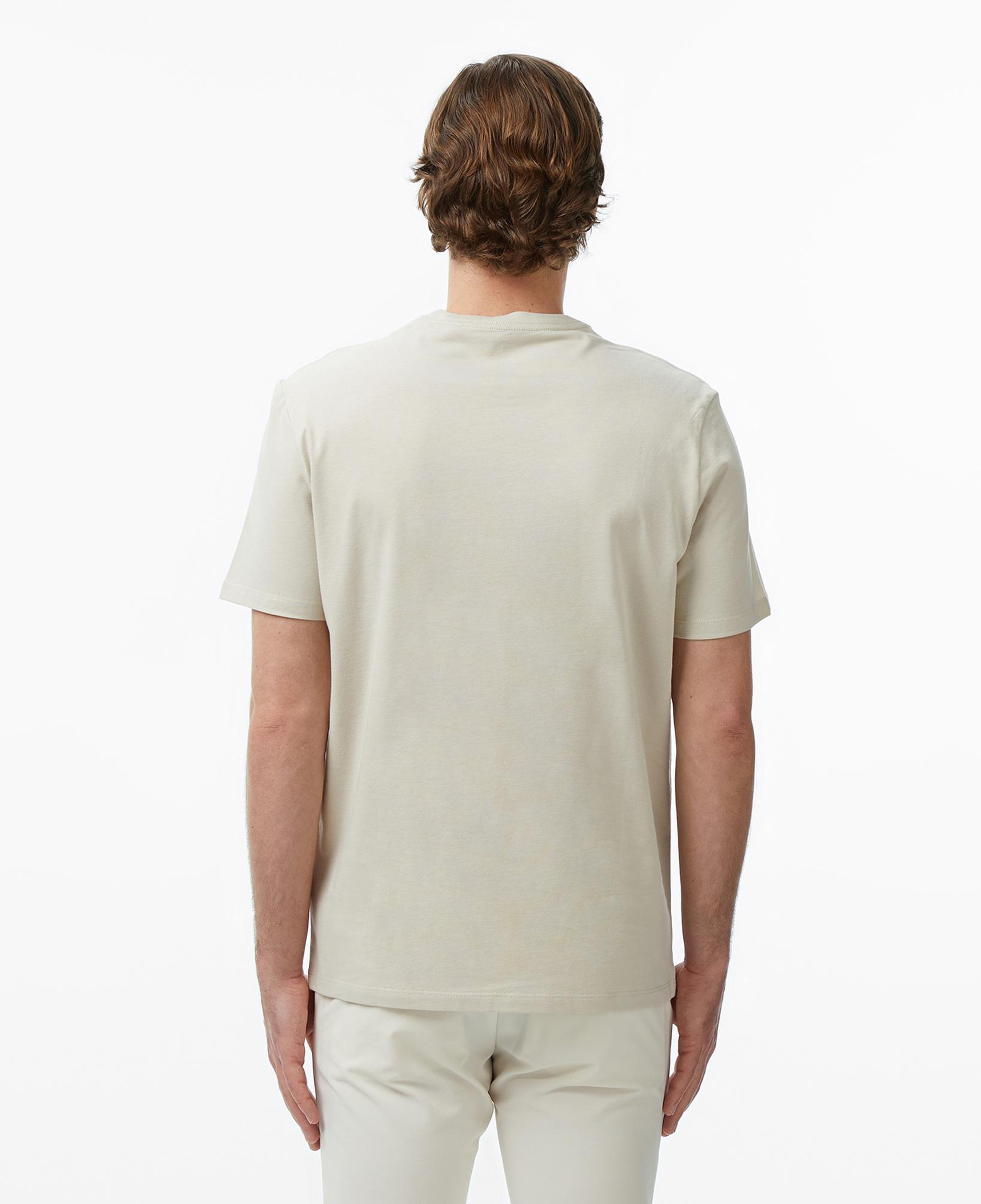 Calvin Klein 30S Sportswear Grap Erkek Bej T-Shirt