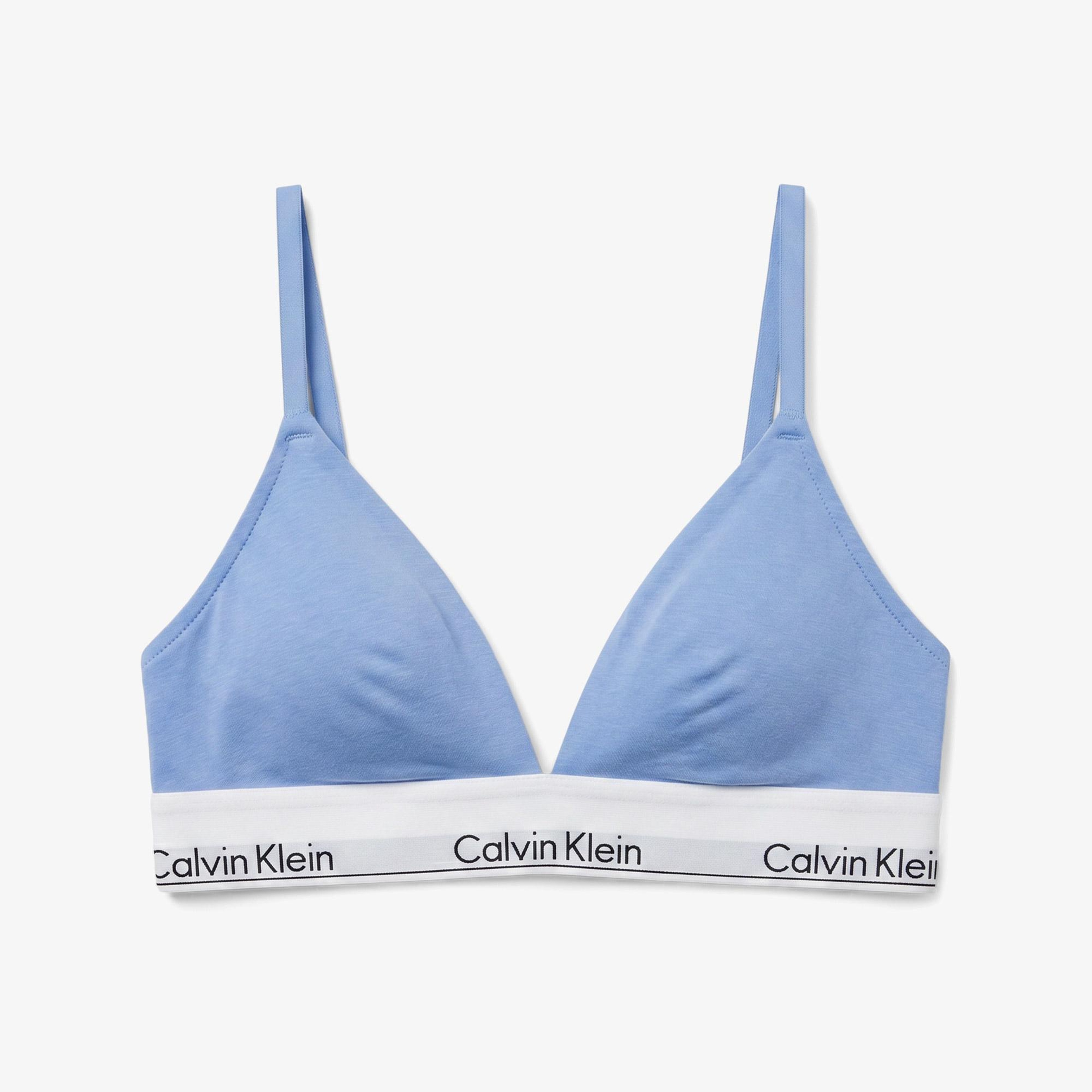 Calvin Klein Lightly Lined Kadın Mavi Bra