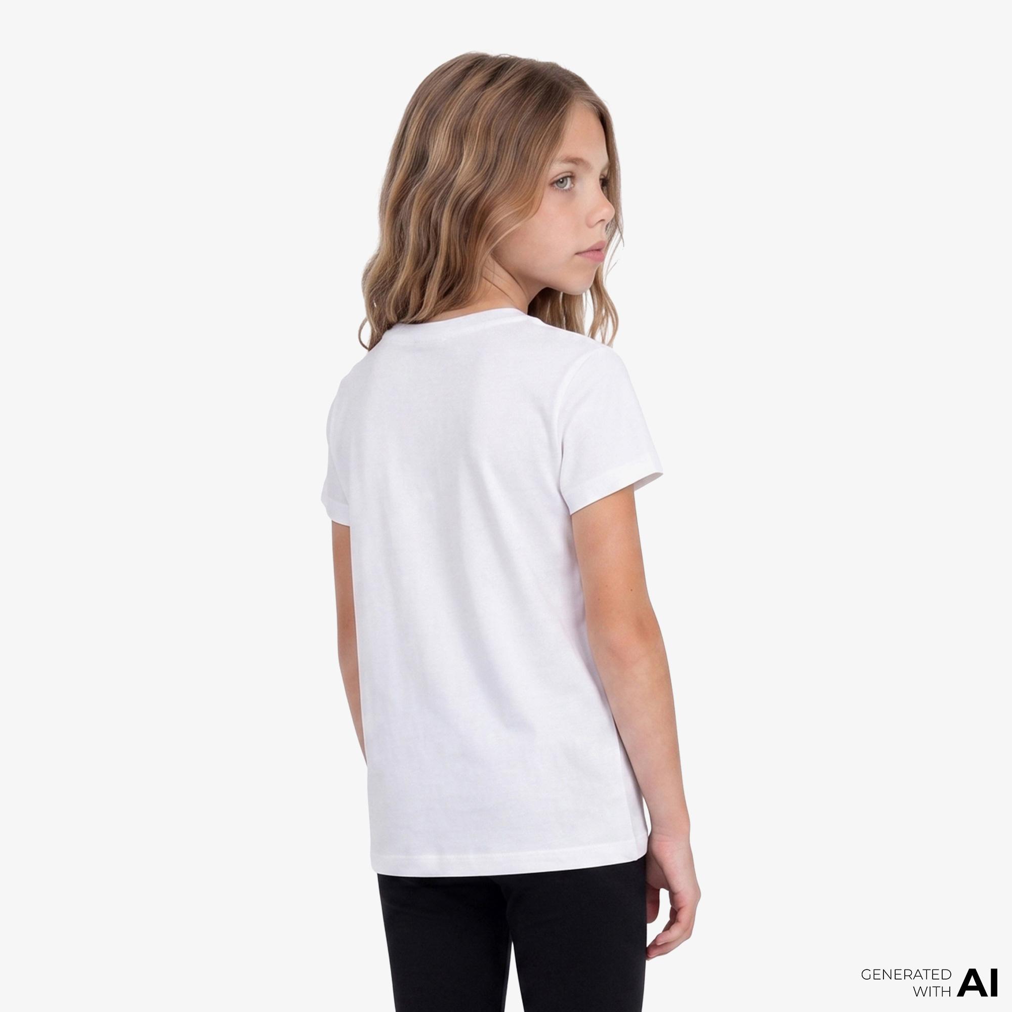 Calvin Klein Seasonal Monologo Çocuk Beyaz T-Shirt