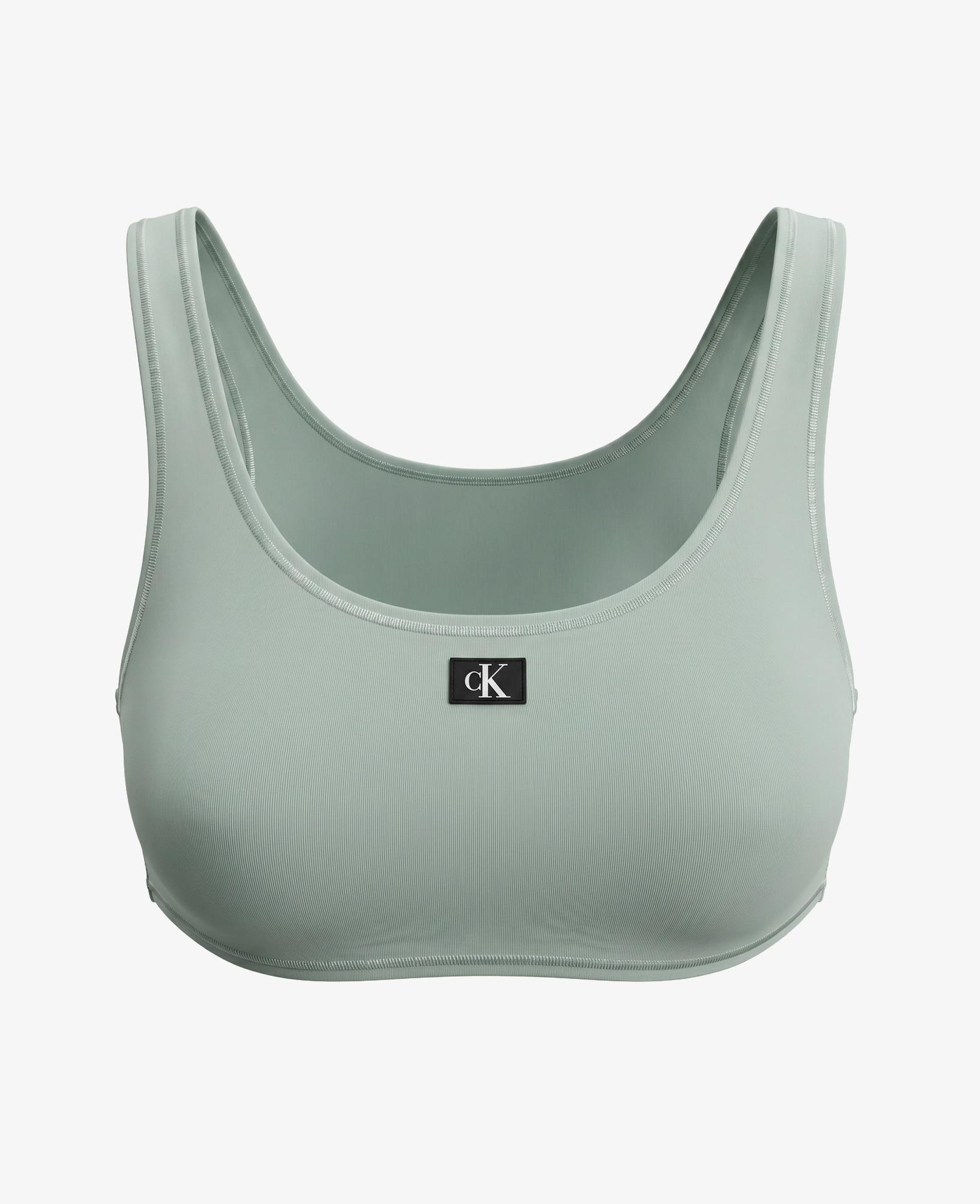 Calvin Klein Bralette Çocuk Yeşil Bikini Üstü