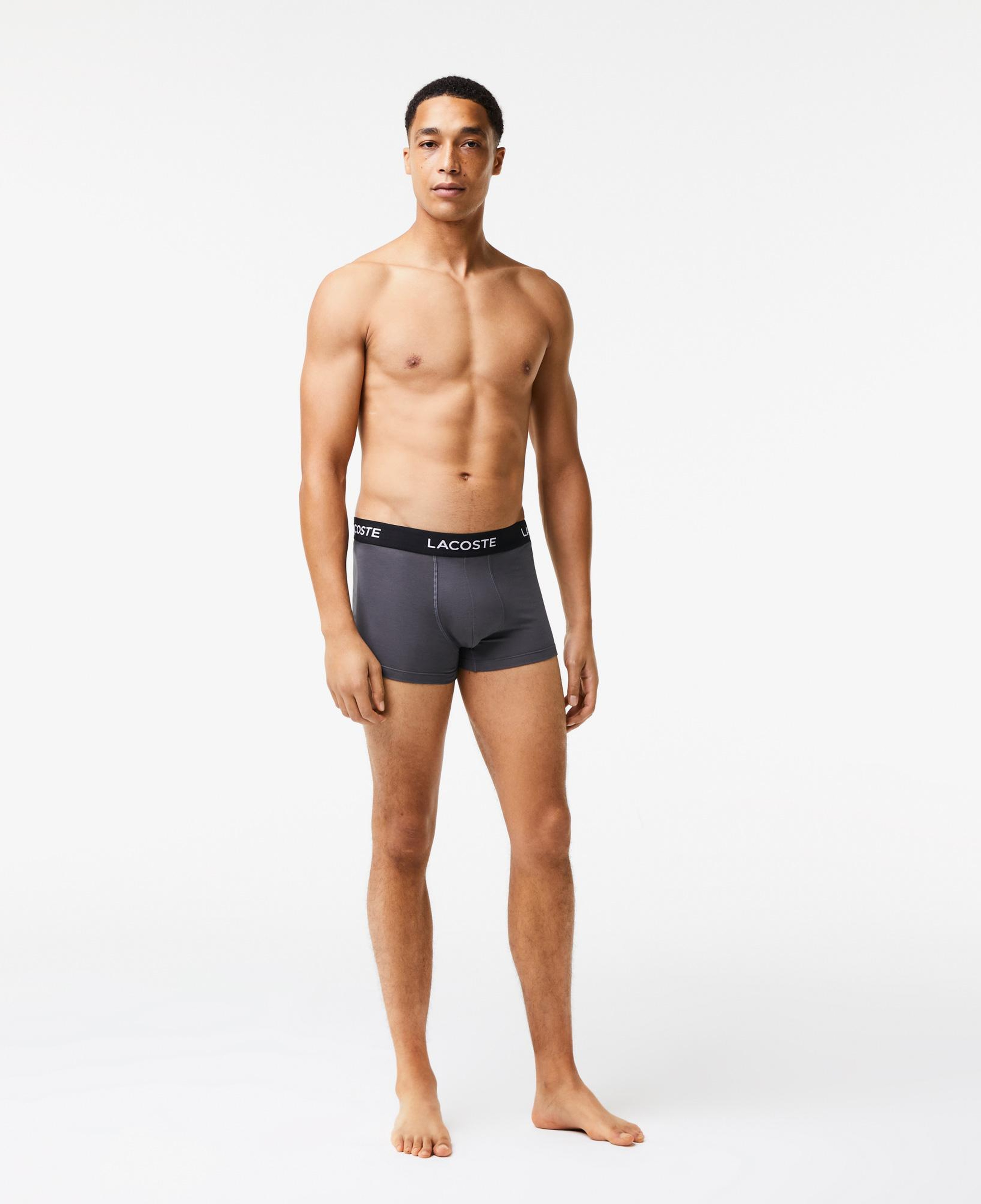 Lacoste Core Erkek 5'li Koyu Gri Boxer
