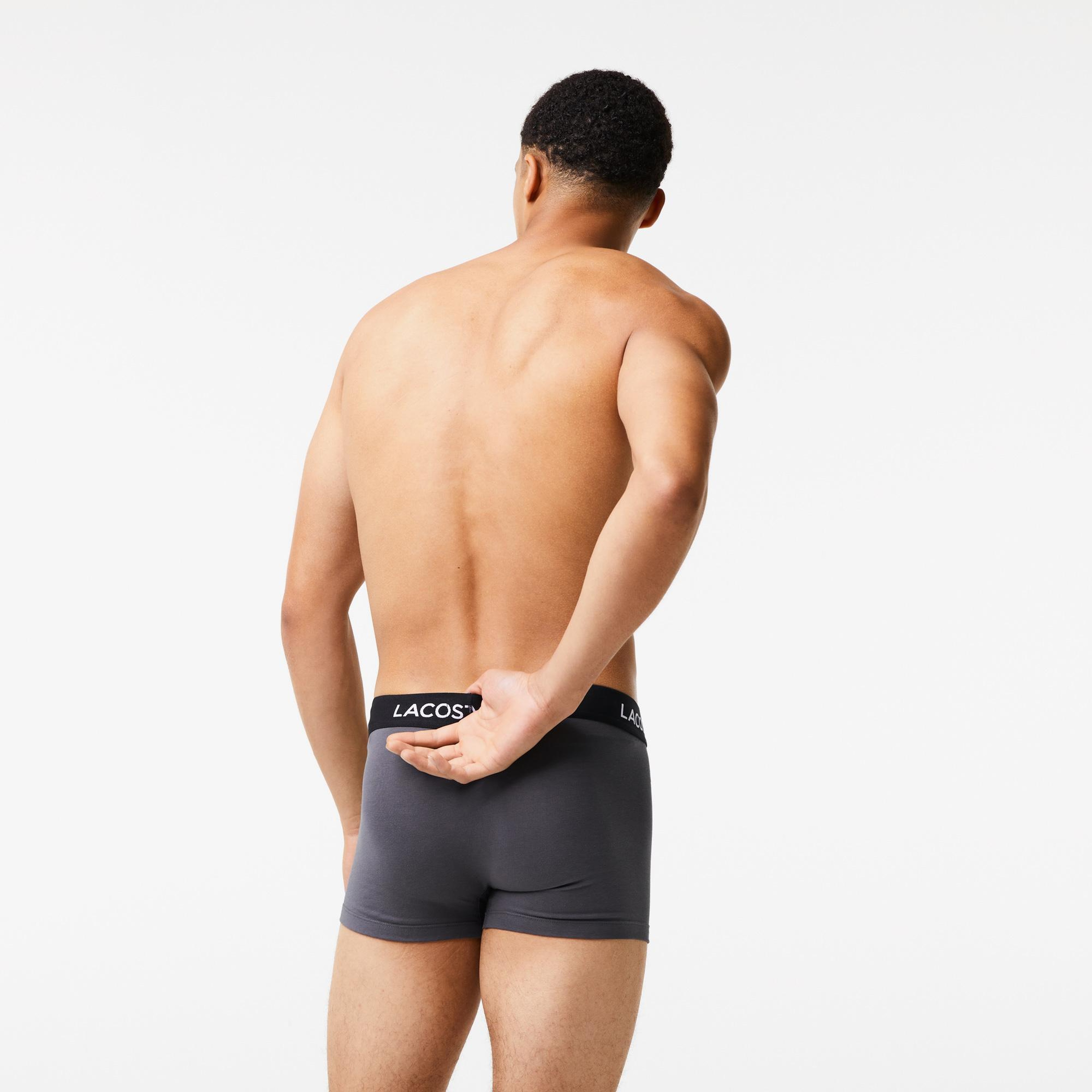 Lacoste Core Erkek 5'li Koyu Gri Boxer