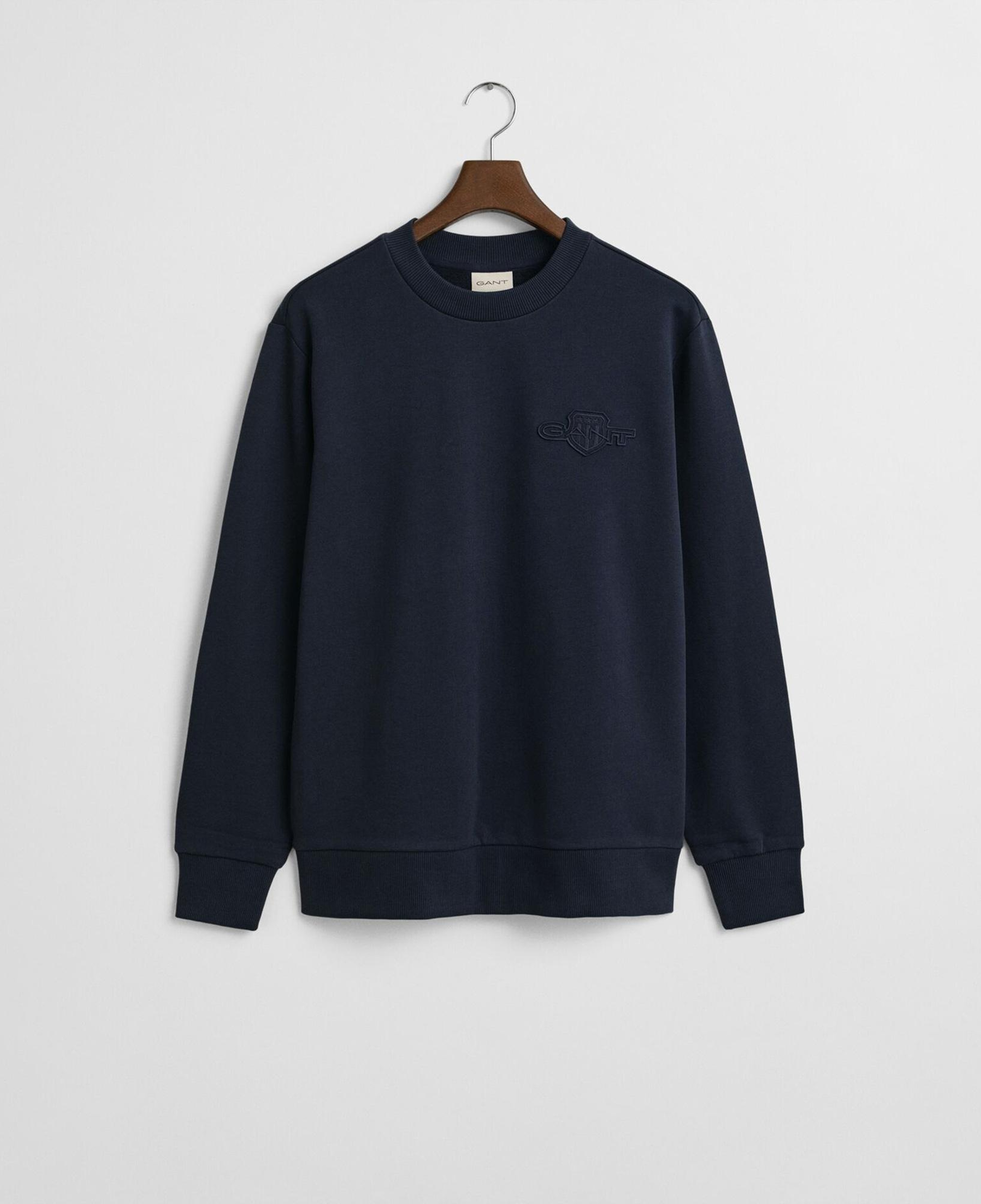 GANT Erkek Lacivert Regular Fit Sweatshirt