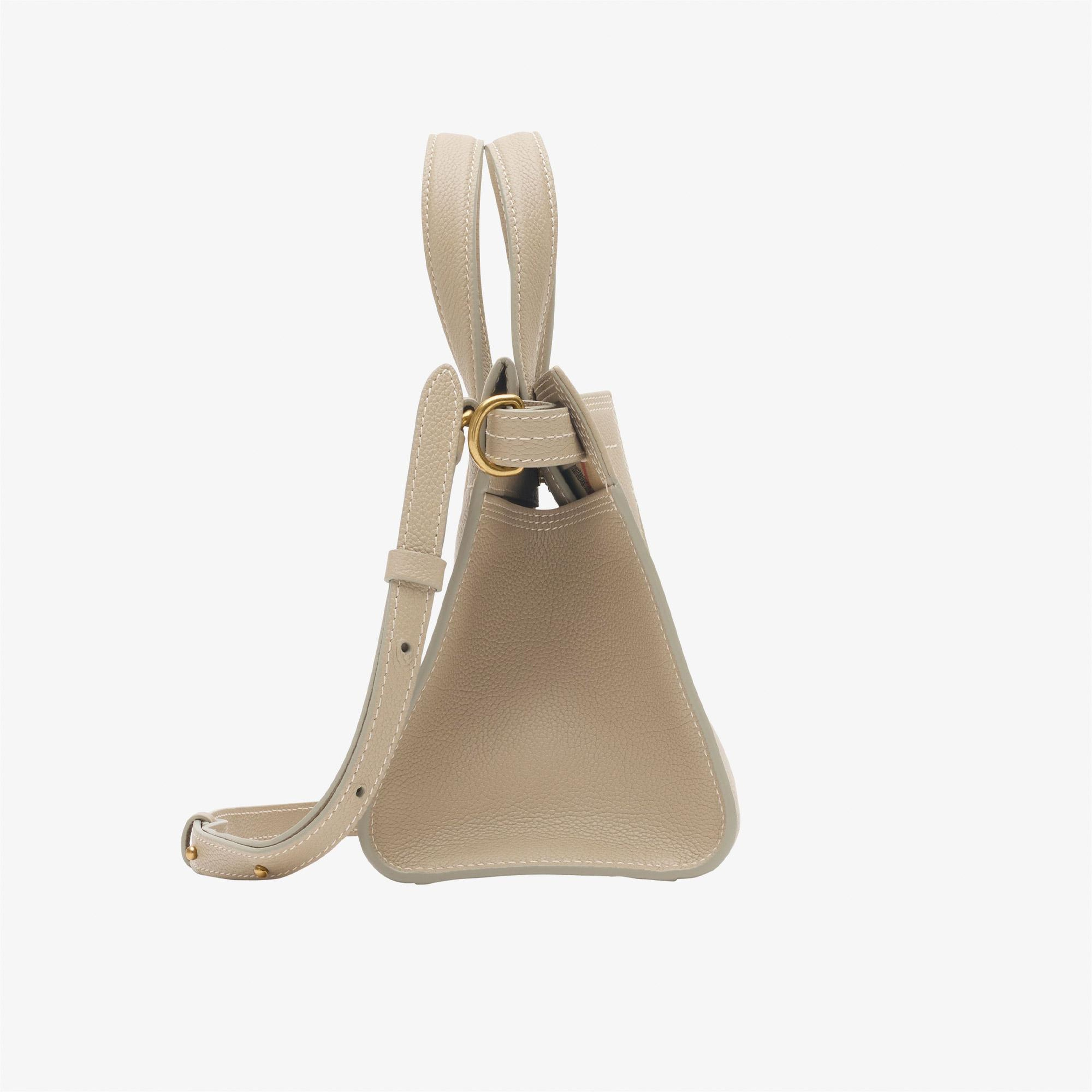 Burberry Cotswolds Tote Kadın Krem Çanta