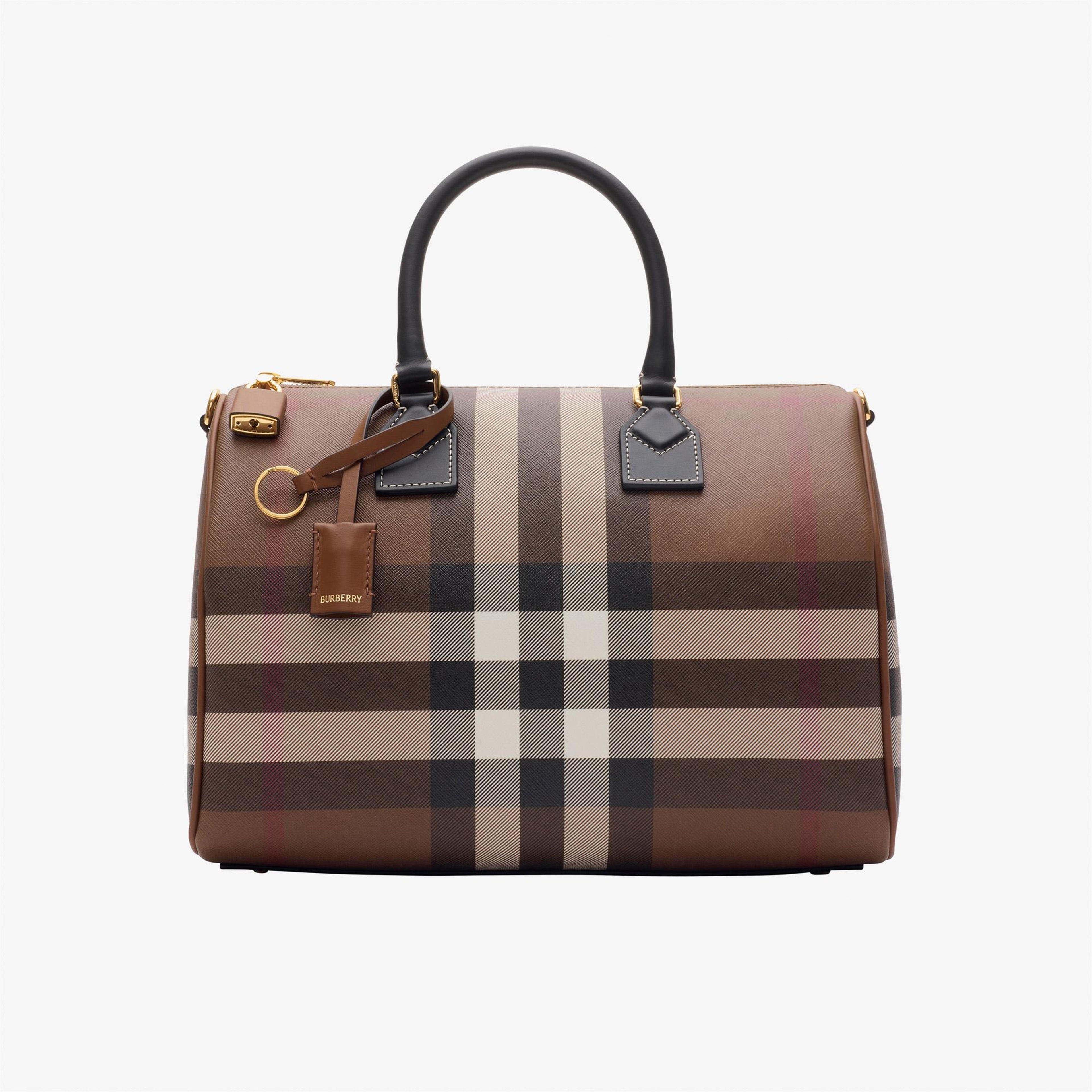 Burberry Bowling Kadın Kahverengi Çanta