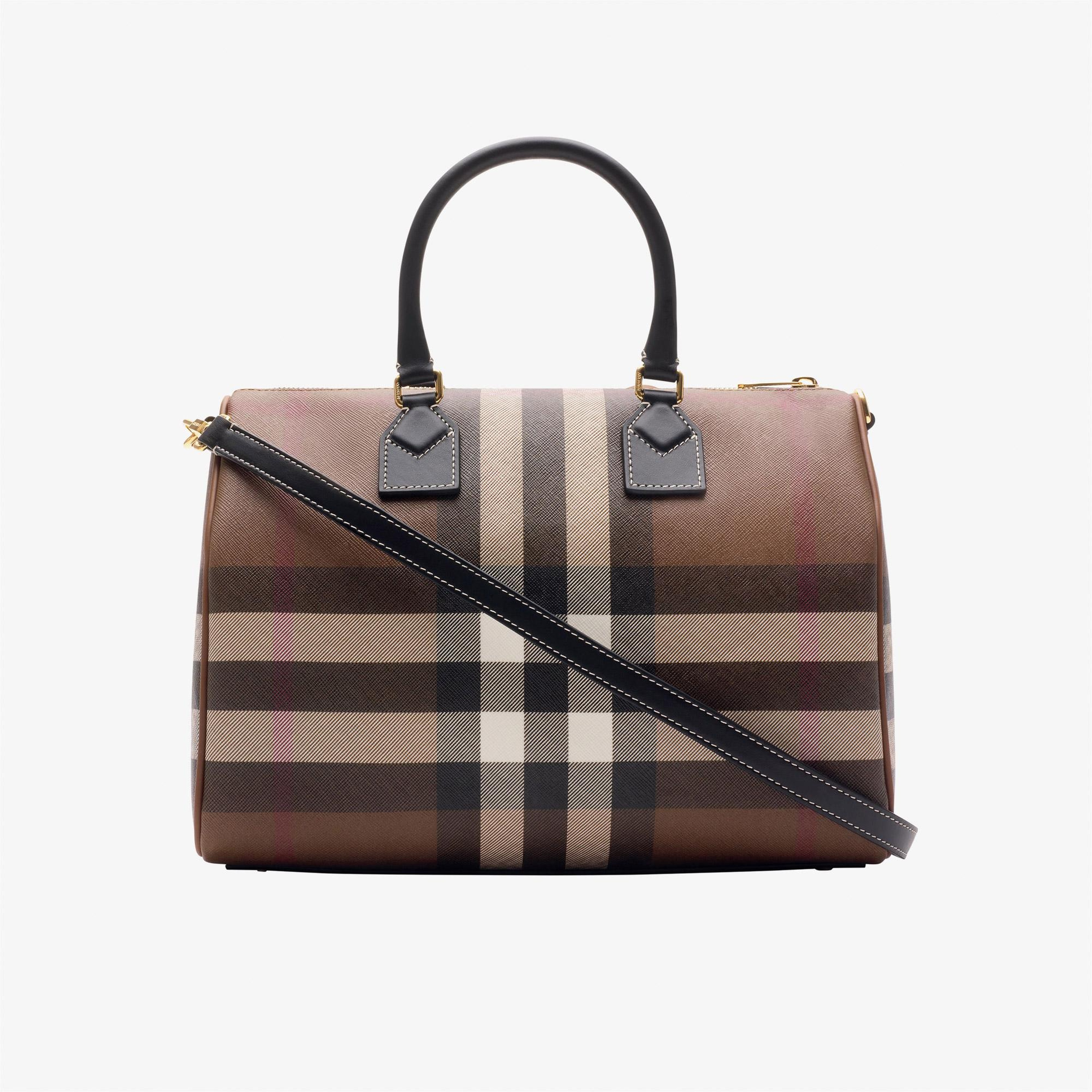 Burberry Bowling Kadın Kahverengi Çanta