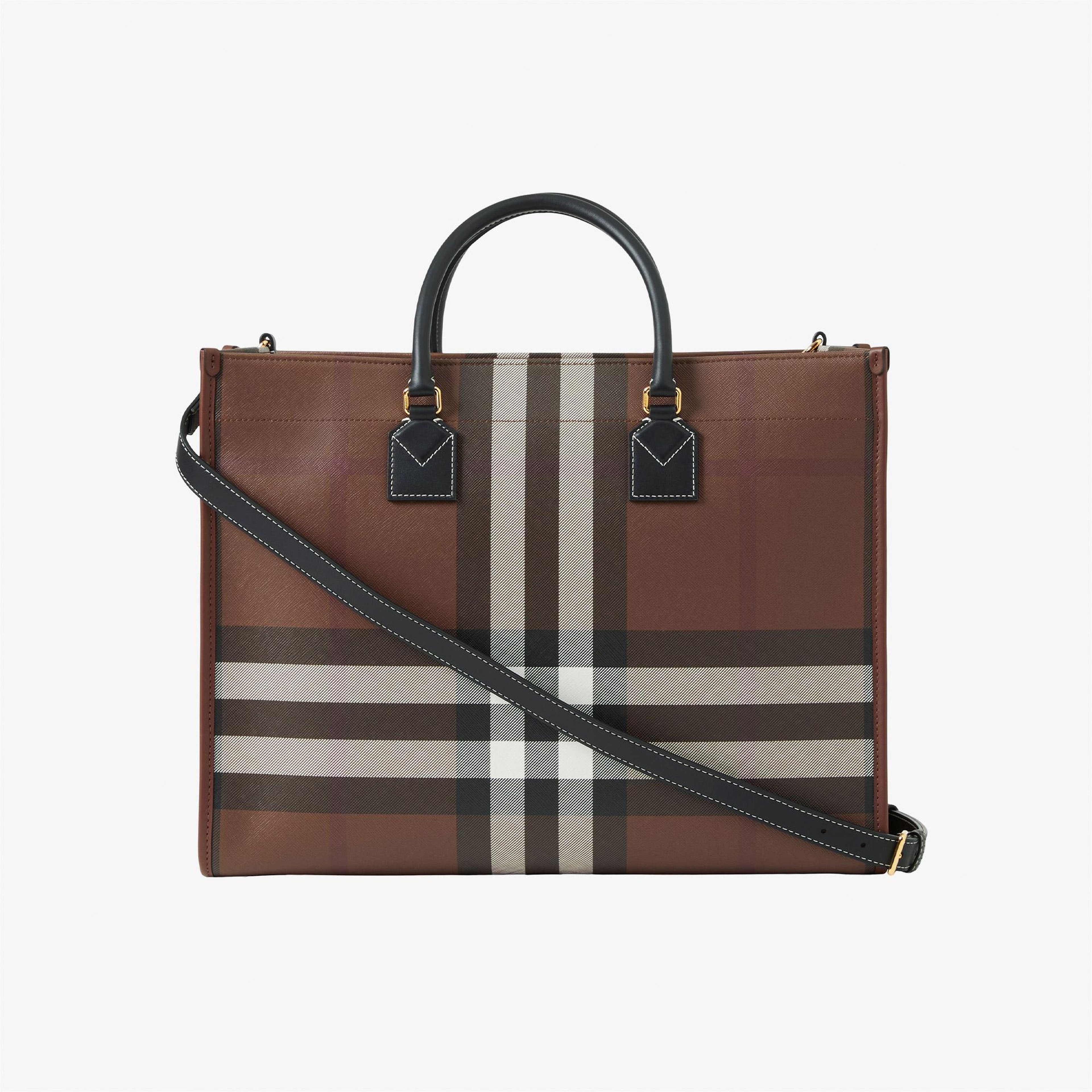 Burberry Freya Tote Kadın Kahverengi Çanta