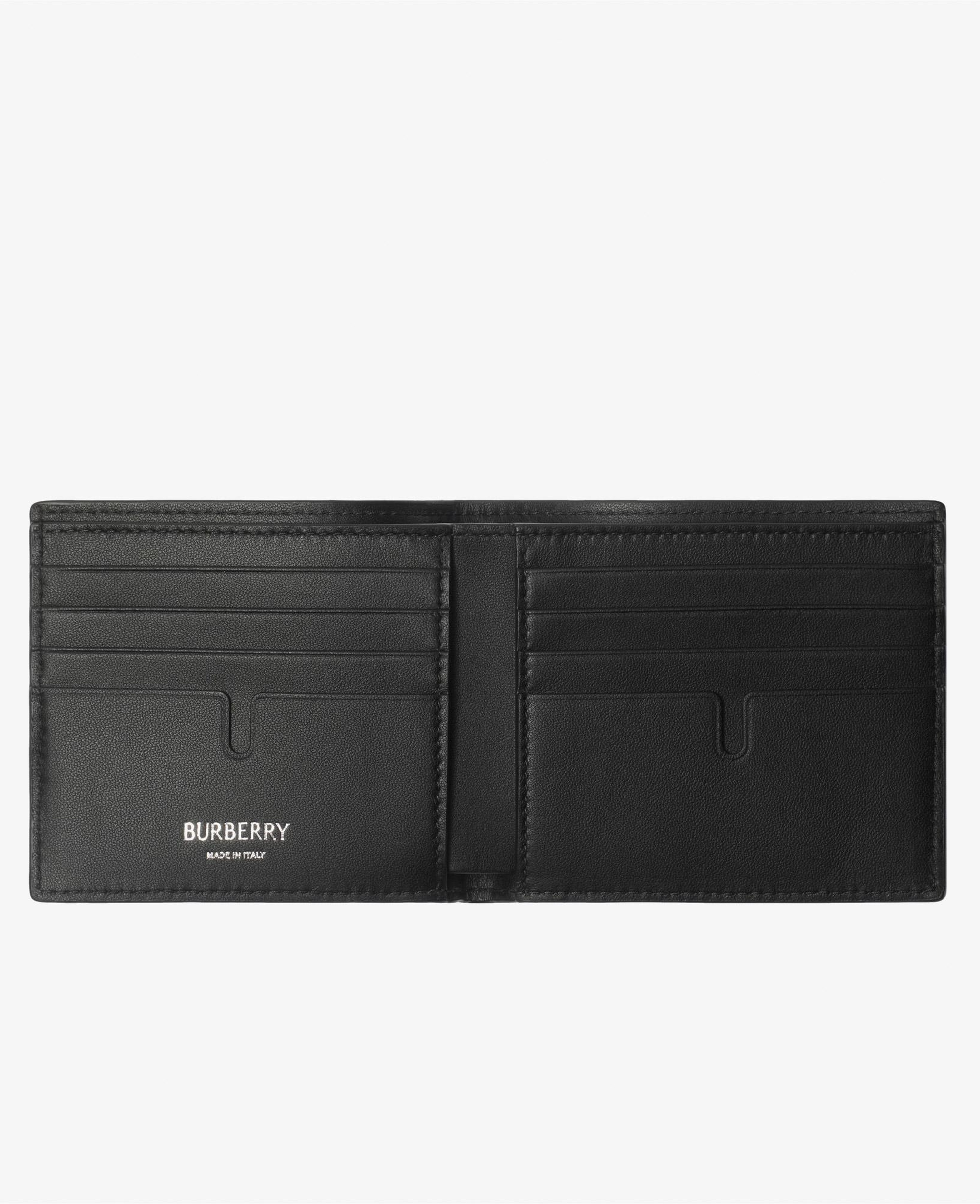 Burberry Check Bifold Erkek Siyah Cüzdan