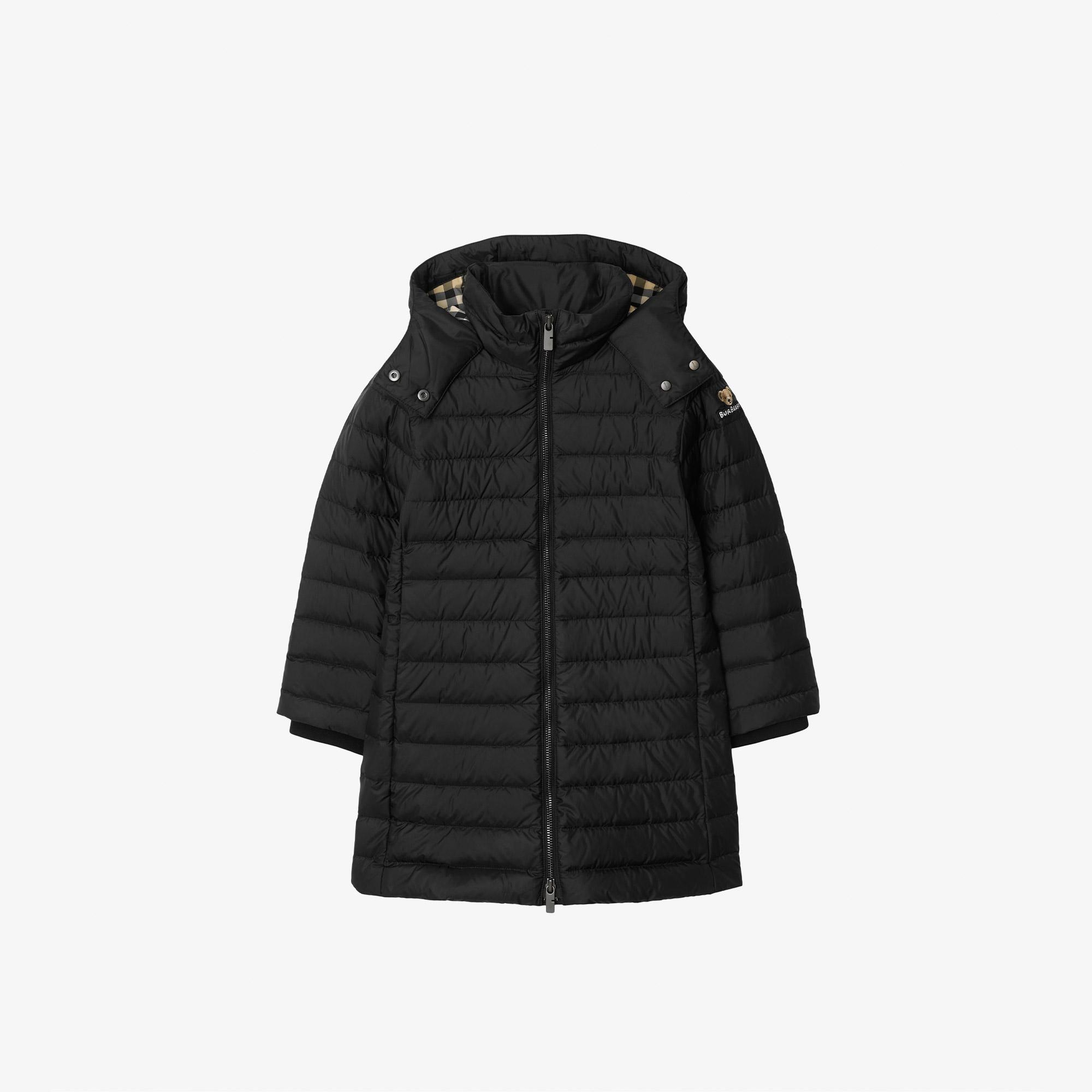 Burberry Cecilia Çocuk Siyah Mont