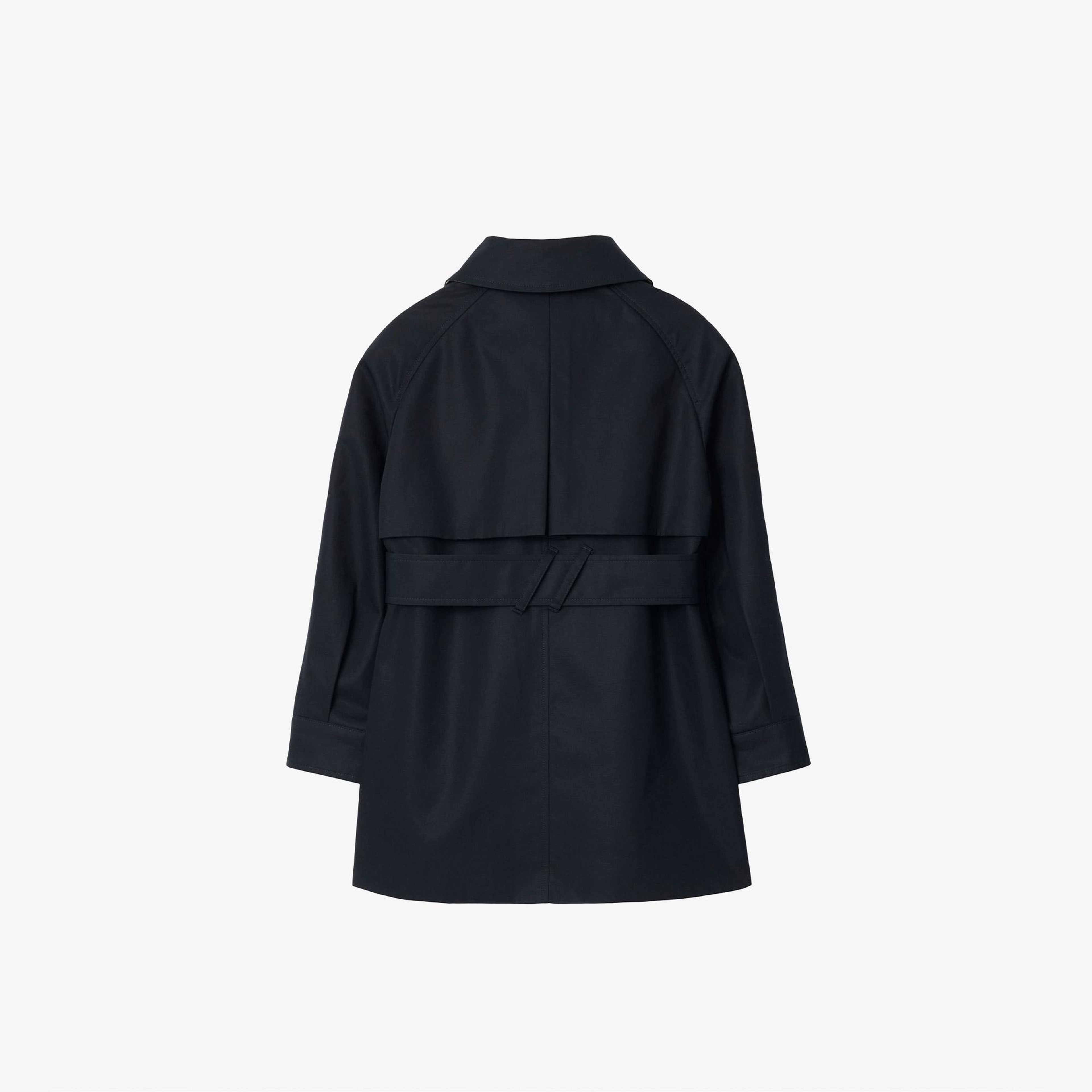 Burberry Lilith Çocuk Mavi Pardesü