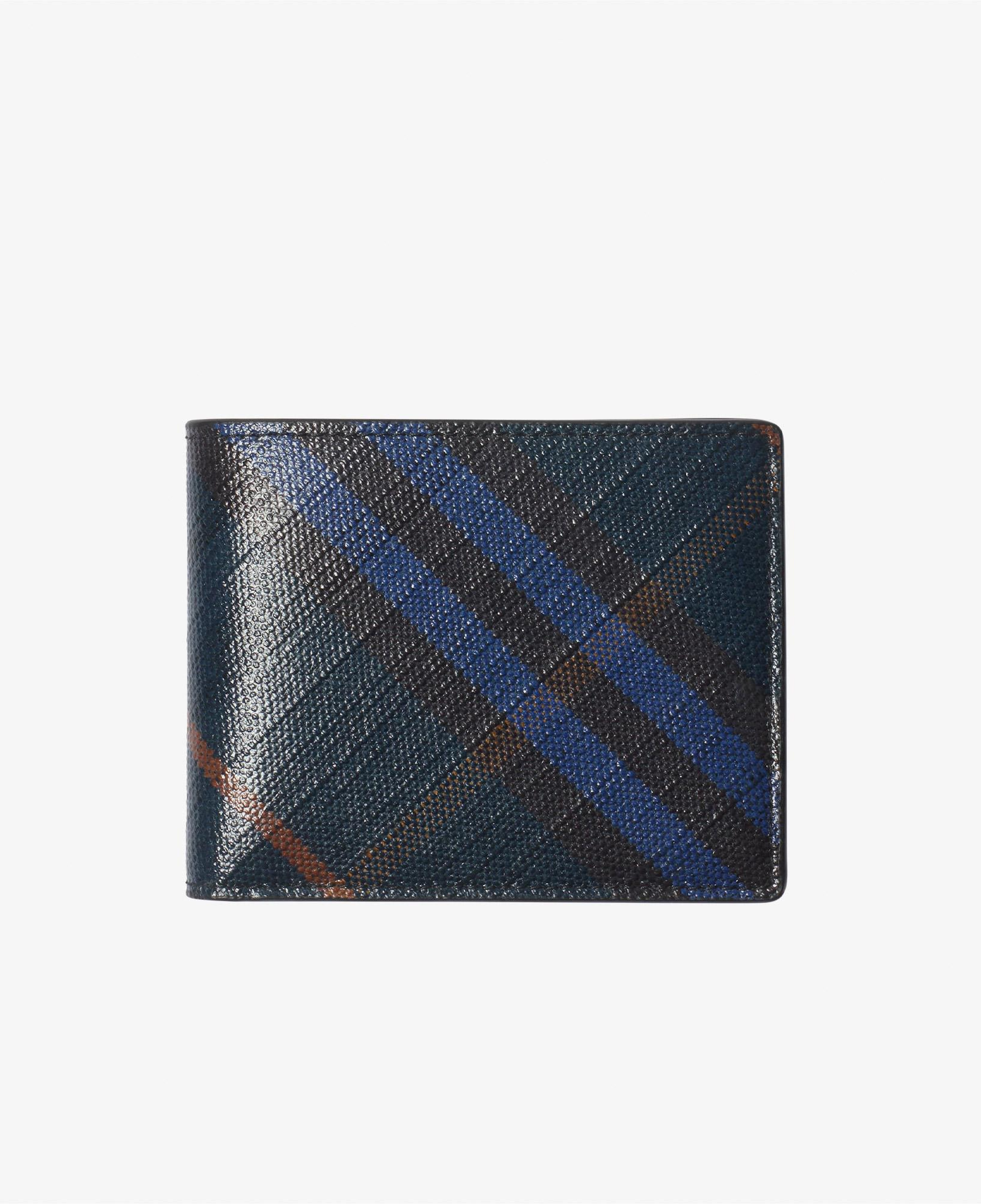 Burberry Check Slim Bifold Erkek Siyah Cüzdan
