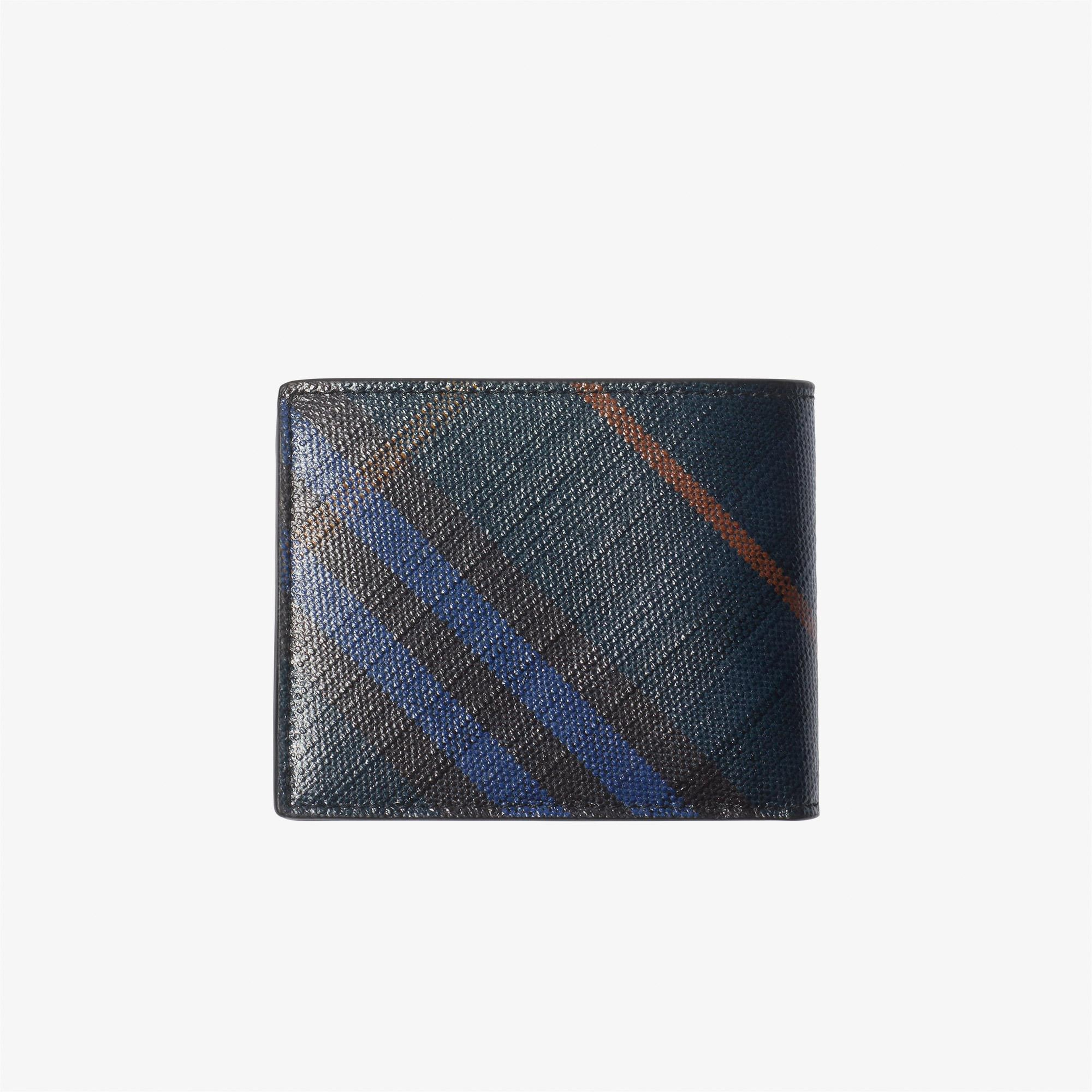 Burberry Check Slim Bifold Erkek Siyah Cüzdan