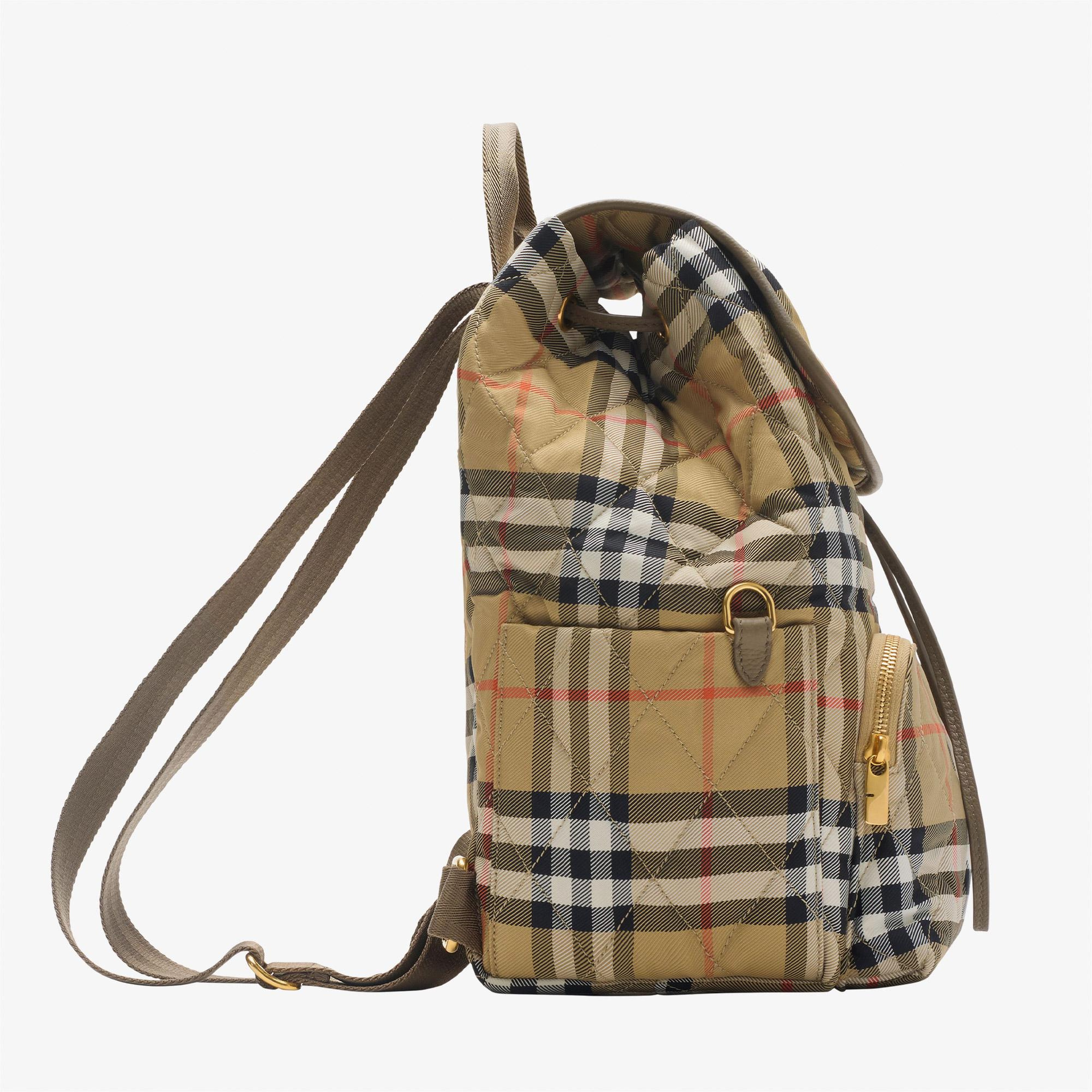 Burberry Horseshoe Kadın Bej Çanta