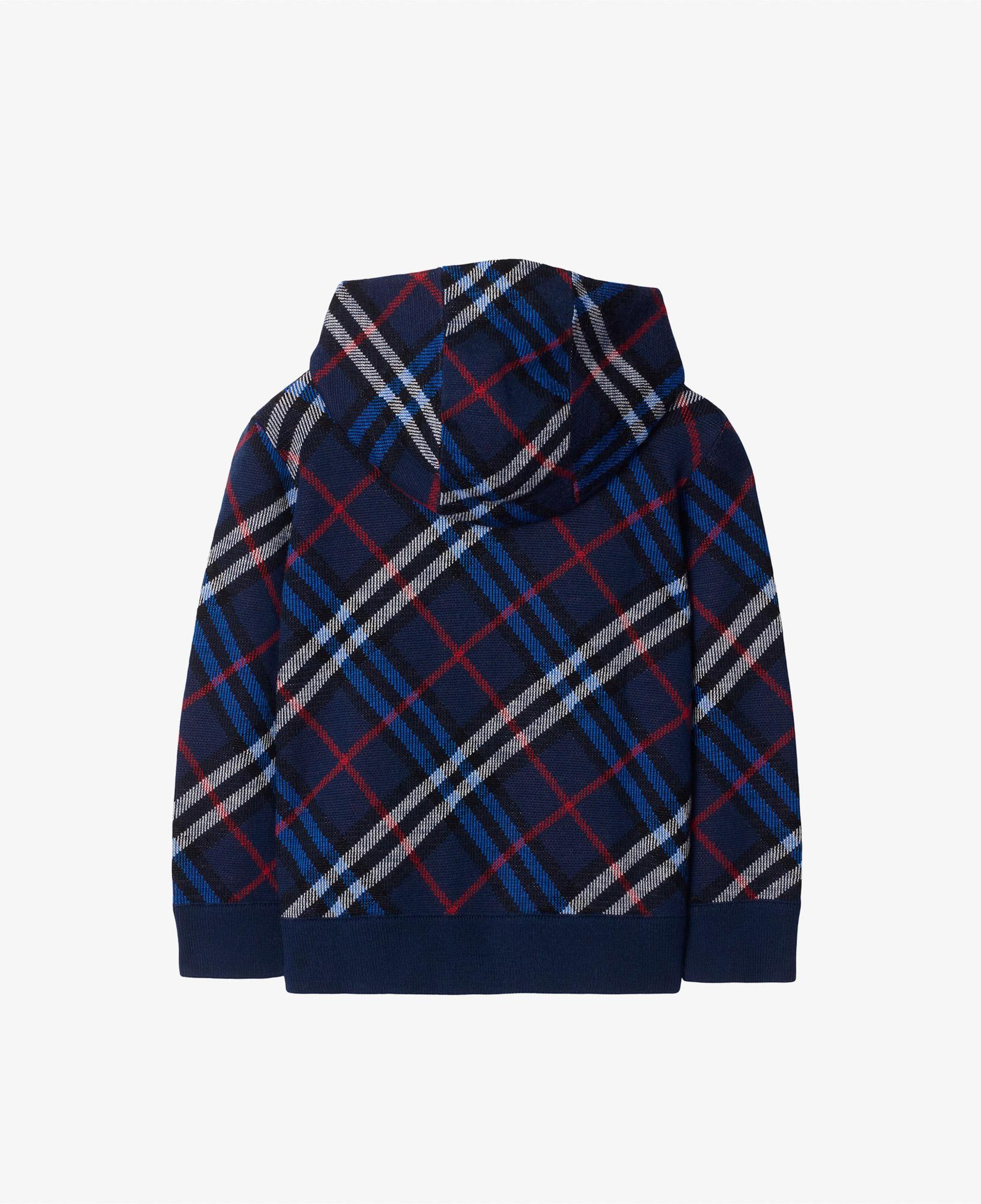 Burberry Jimmy Check Jaq Çocuk Lacivert Triko