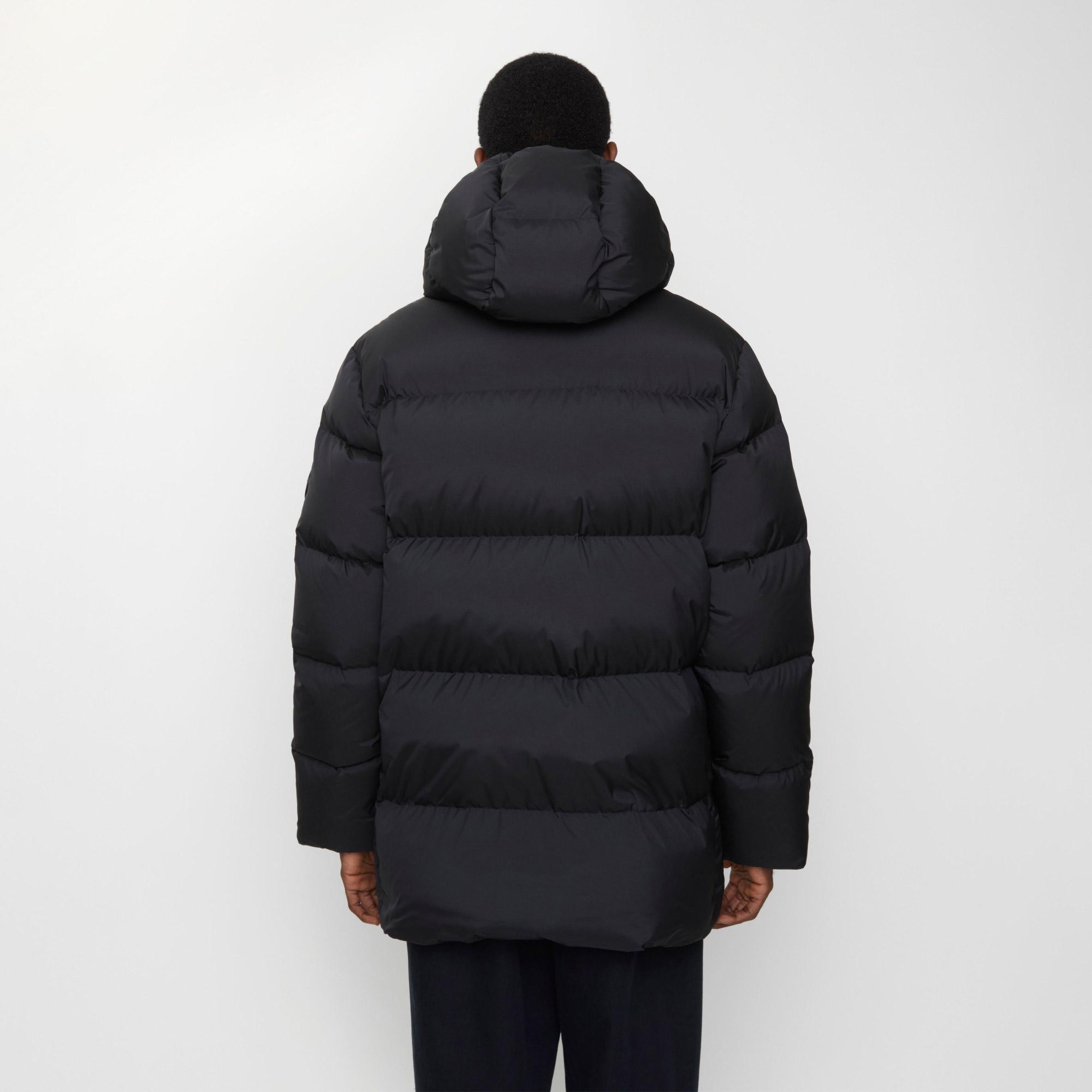 Burberry Burford Erkek Siyah Mont