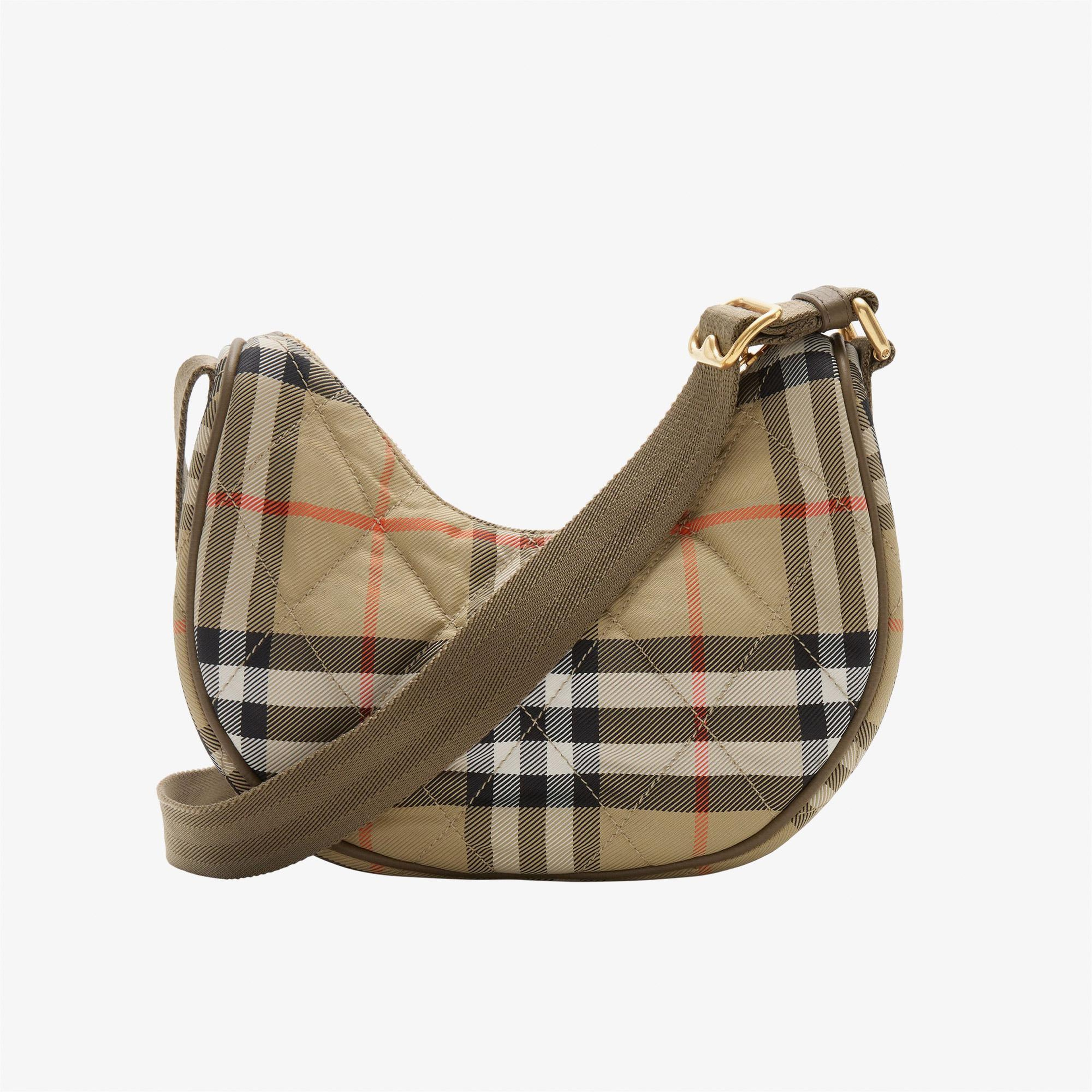 Burberry Horseshoe Kadın Bej El Çantası