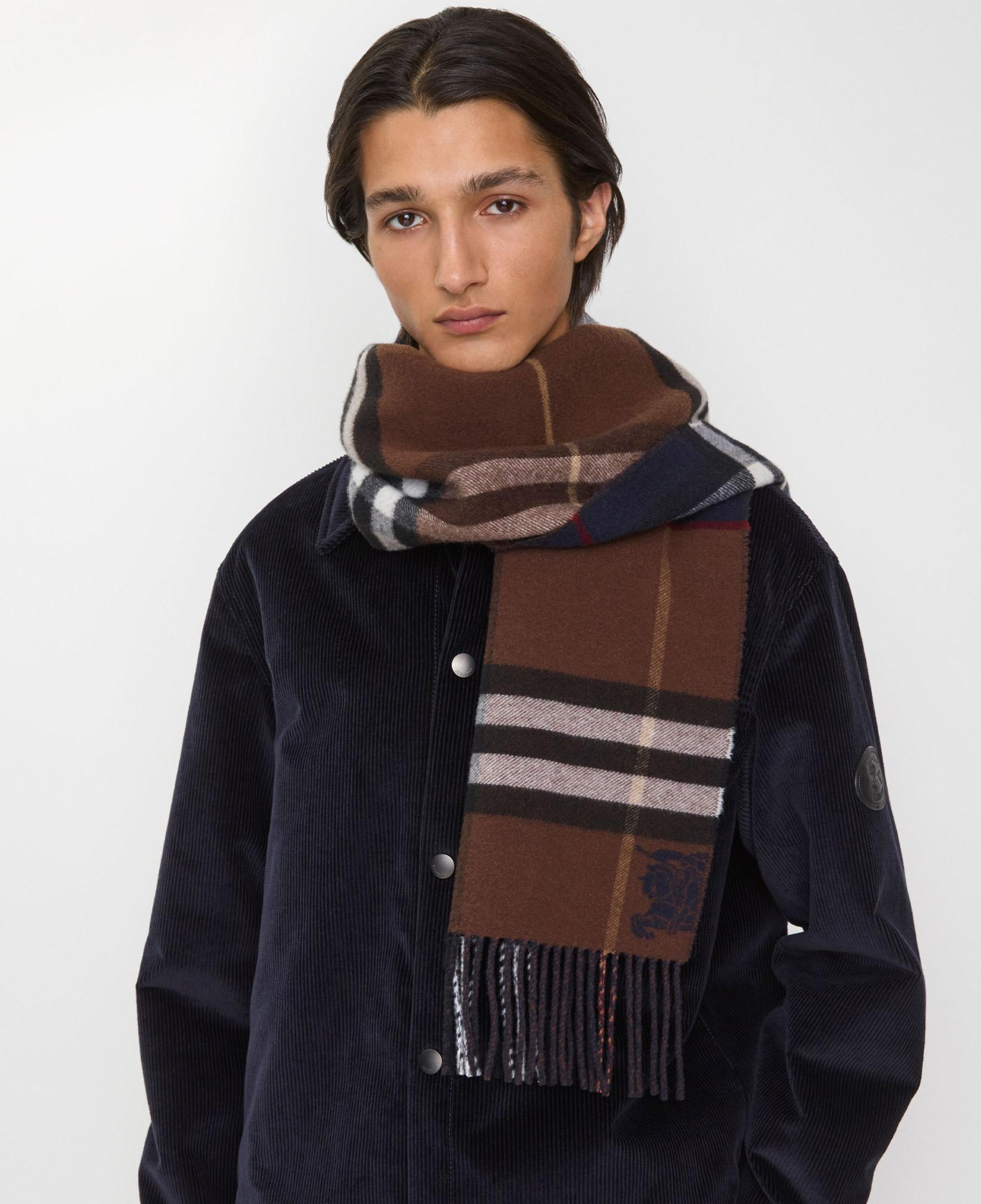 Burberry Double Kadın Lacivert Atkı