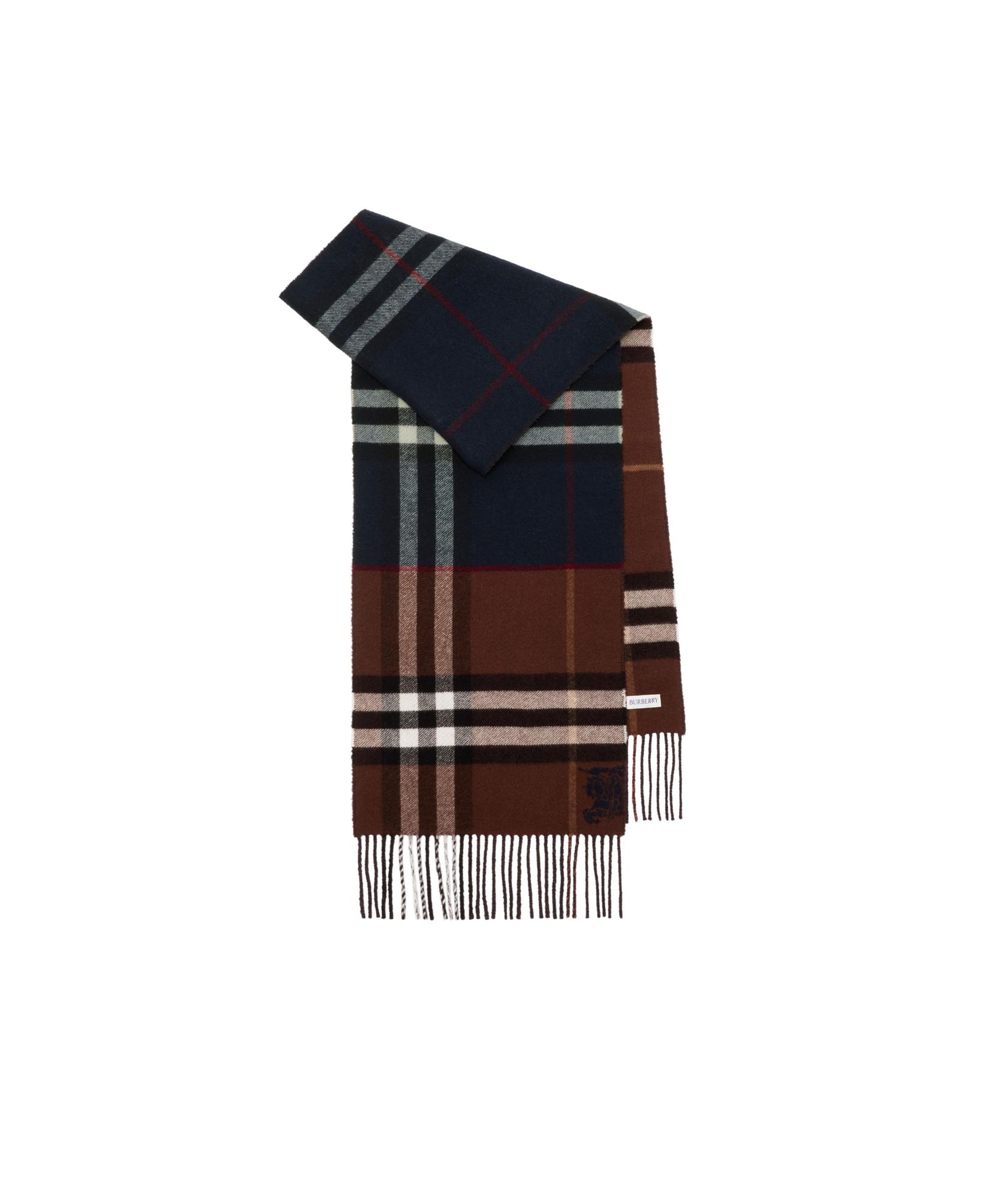 Burberry Double Kadın Lacivert Atkı