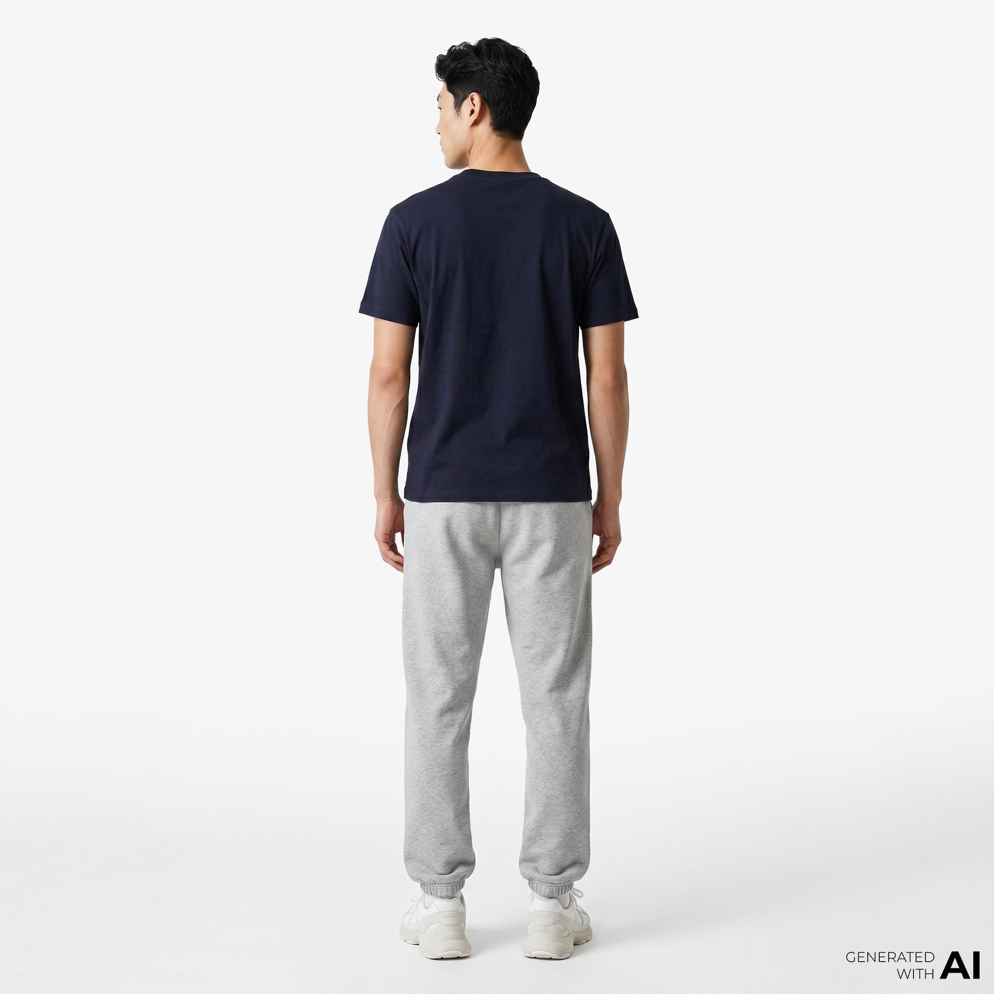 EA7 Erkek Mavi T-Shirt