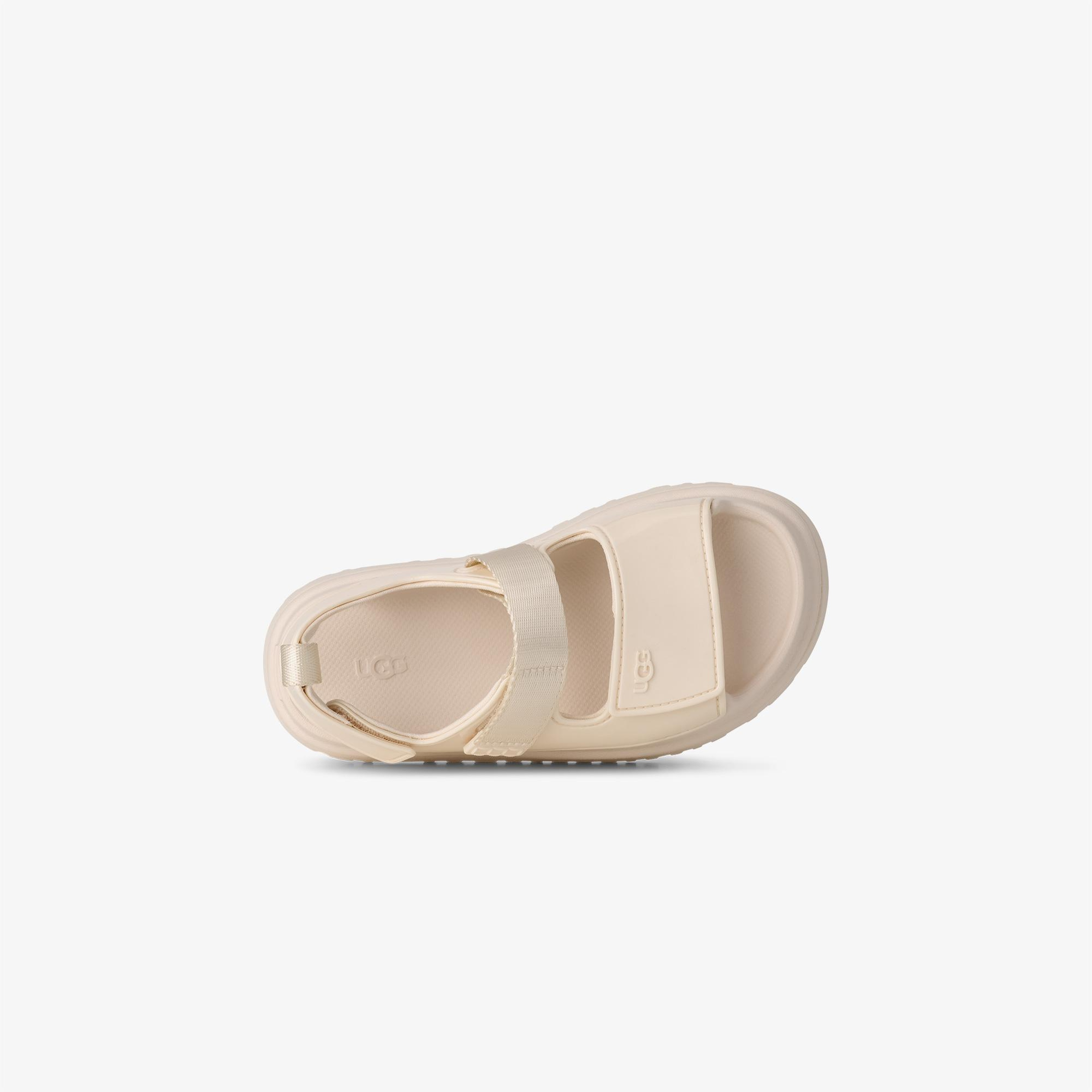 UGG Goldenglow Glossy Sparkles Çocuk Krem Rengi Sandalet