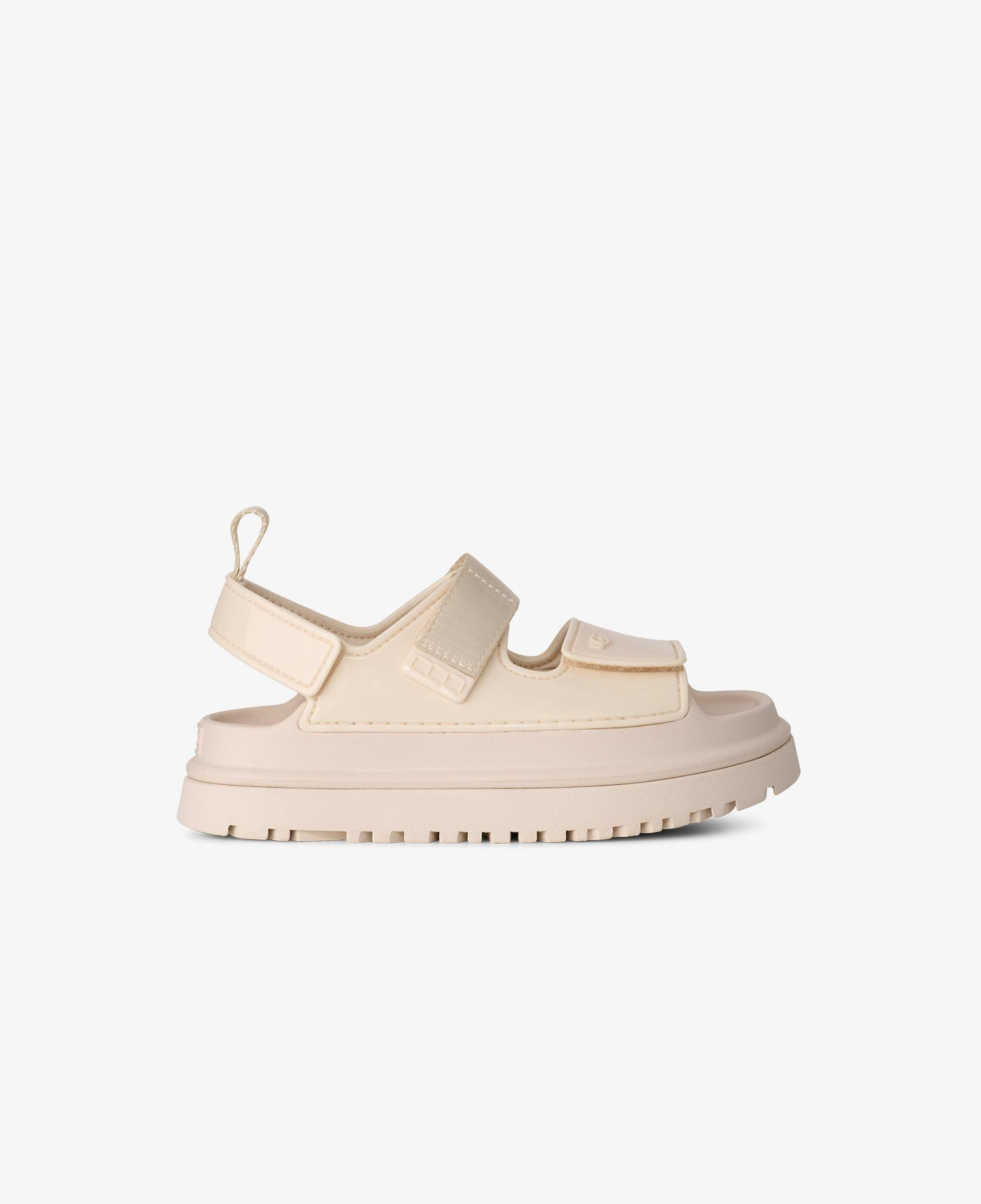 UGG Goldenglow Glossy Sparkles Çocuk Krem Rengi Sandalet