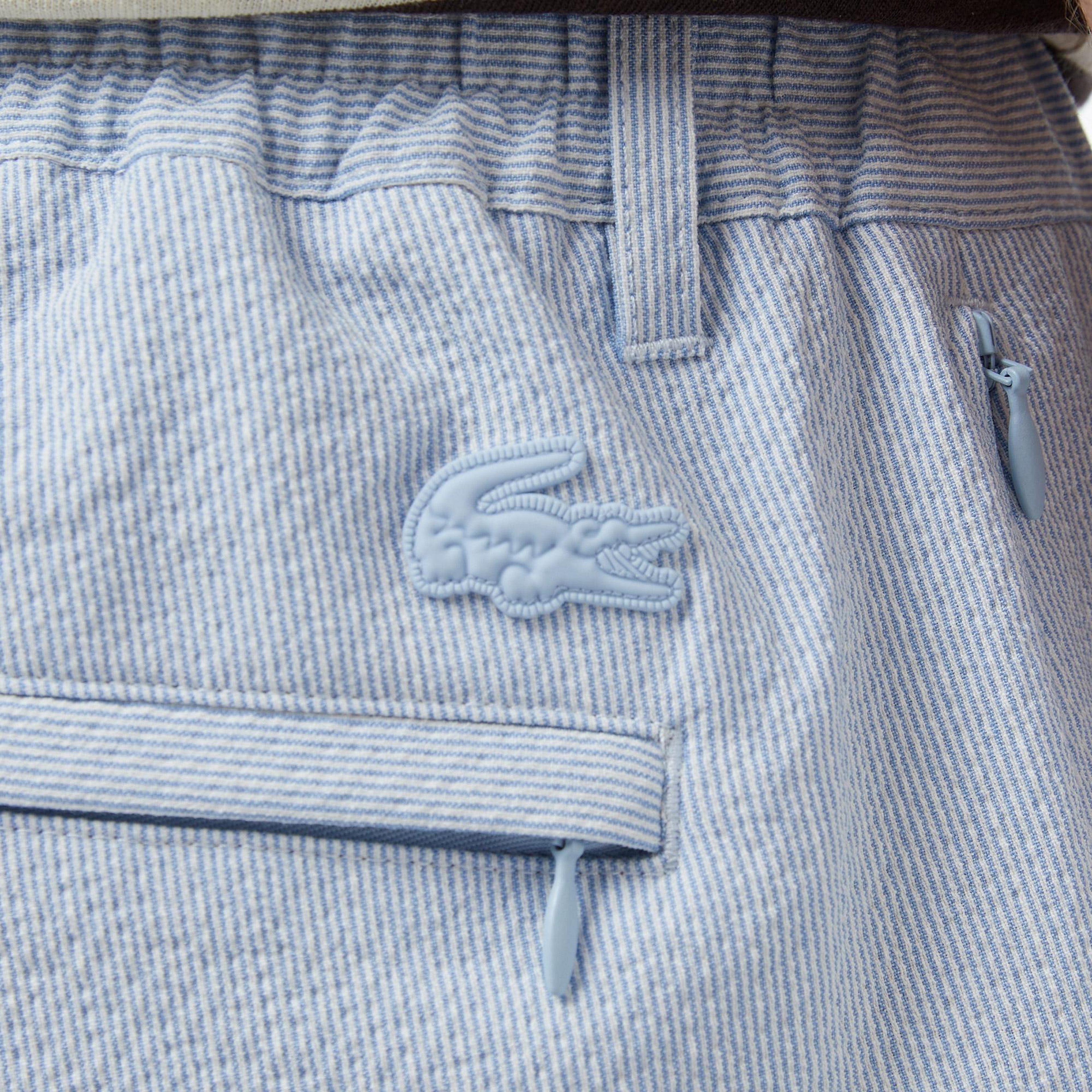 Lacoste Erkek Tapered Fit Mavi Bermuda Şort