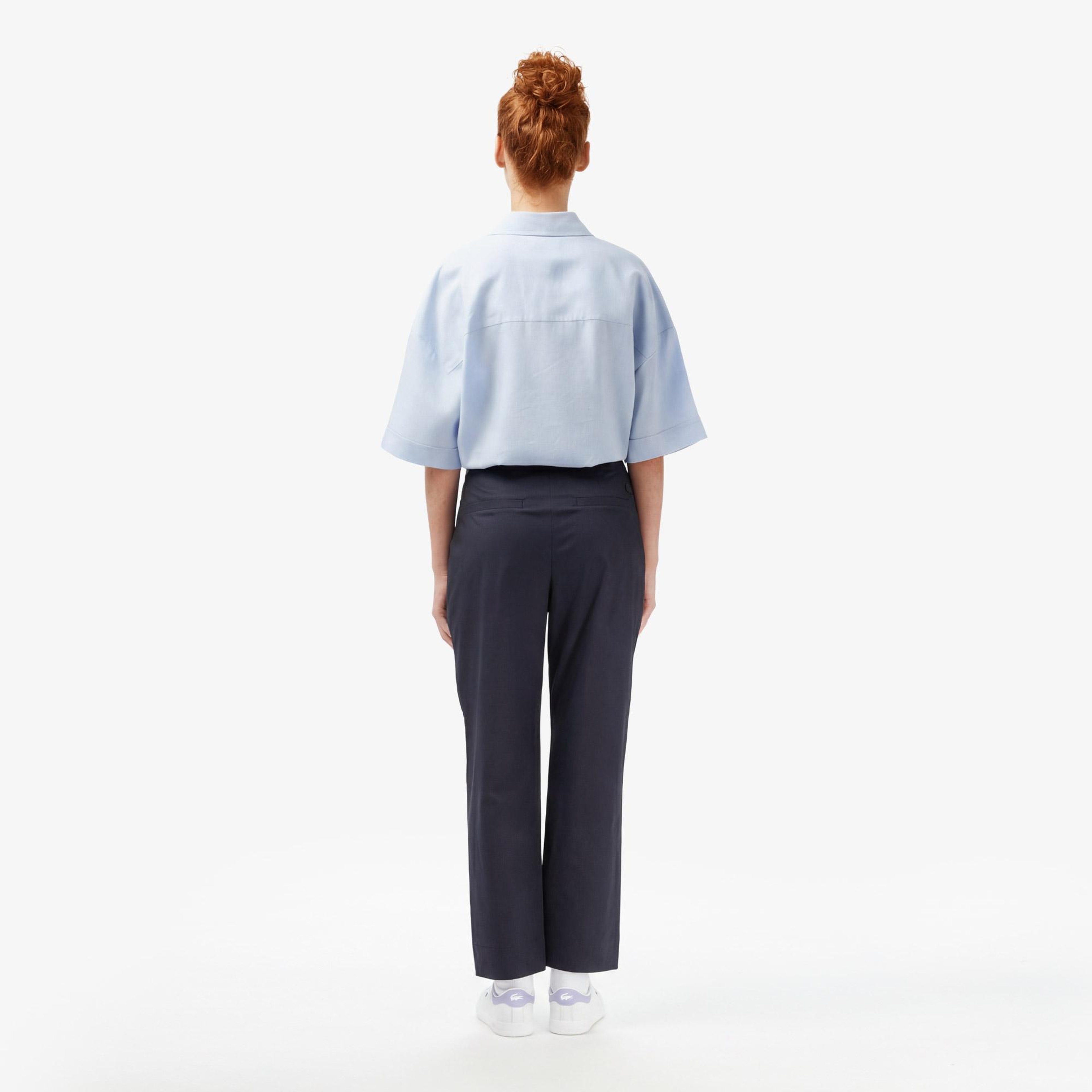 Lacoste Kadın Regular Fit Koyu Gri Pantolon