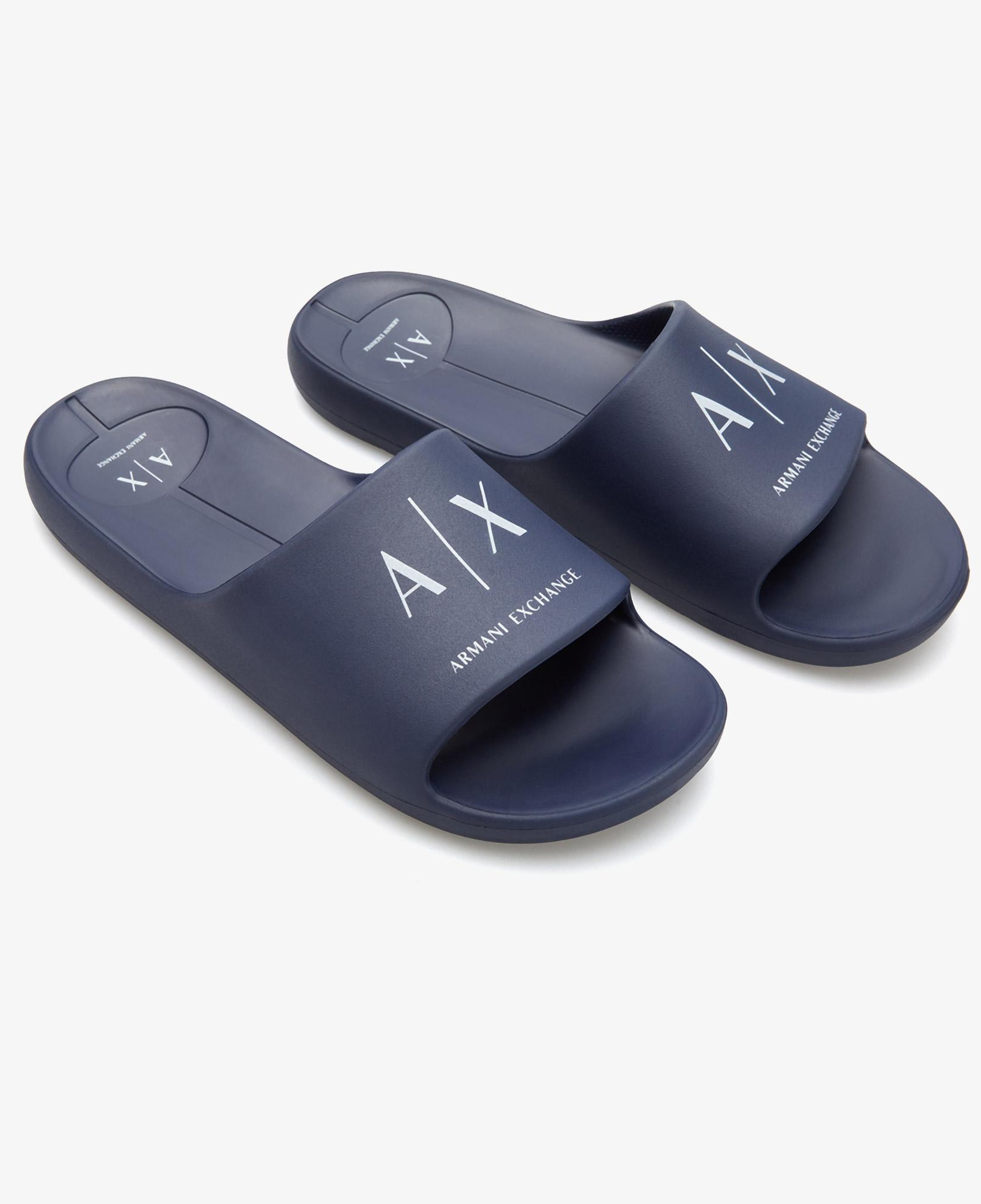 Armani Exchange Erkek Beyaz Sandalet
