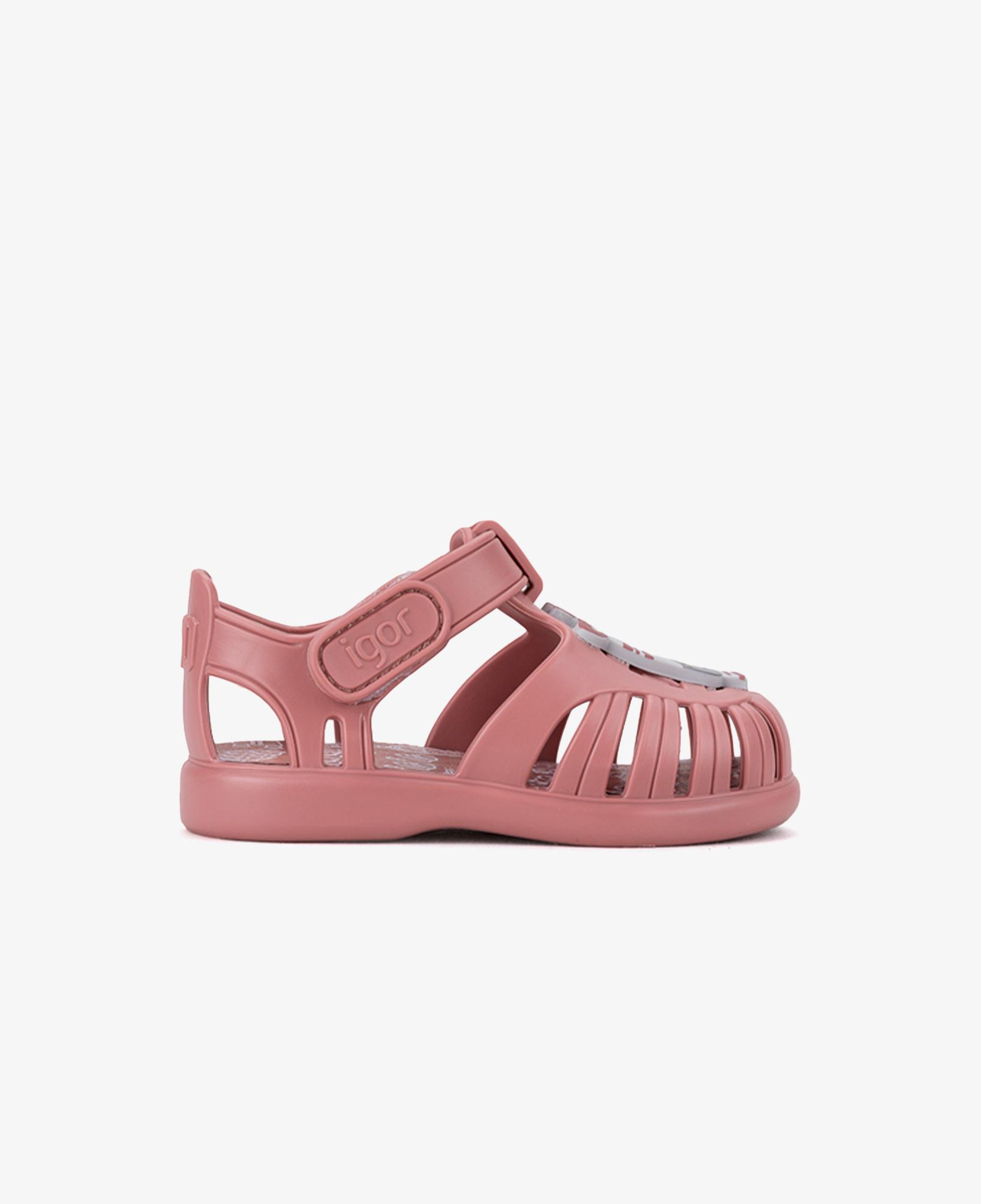 Igor Tobby Zebra Çocuk Pembe Sandalet