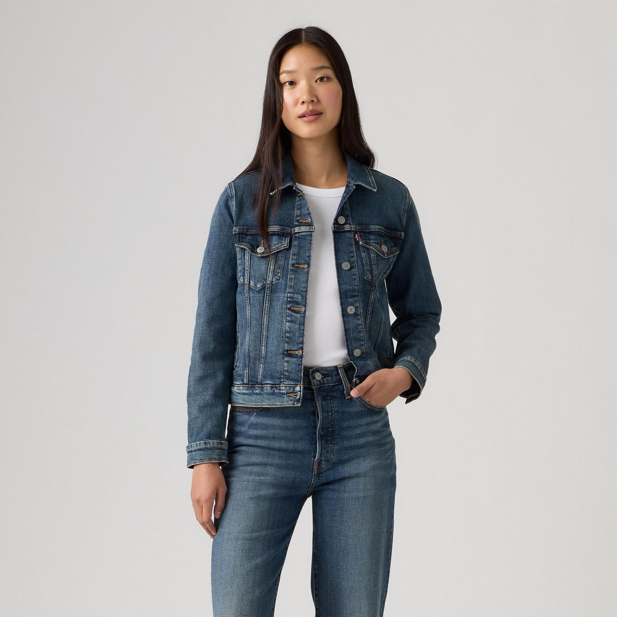 Levi's Original Trucker Select Us Mavi Kadın Ceket