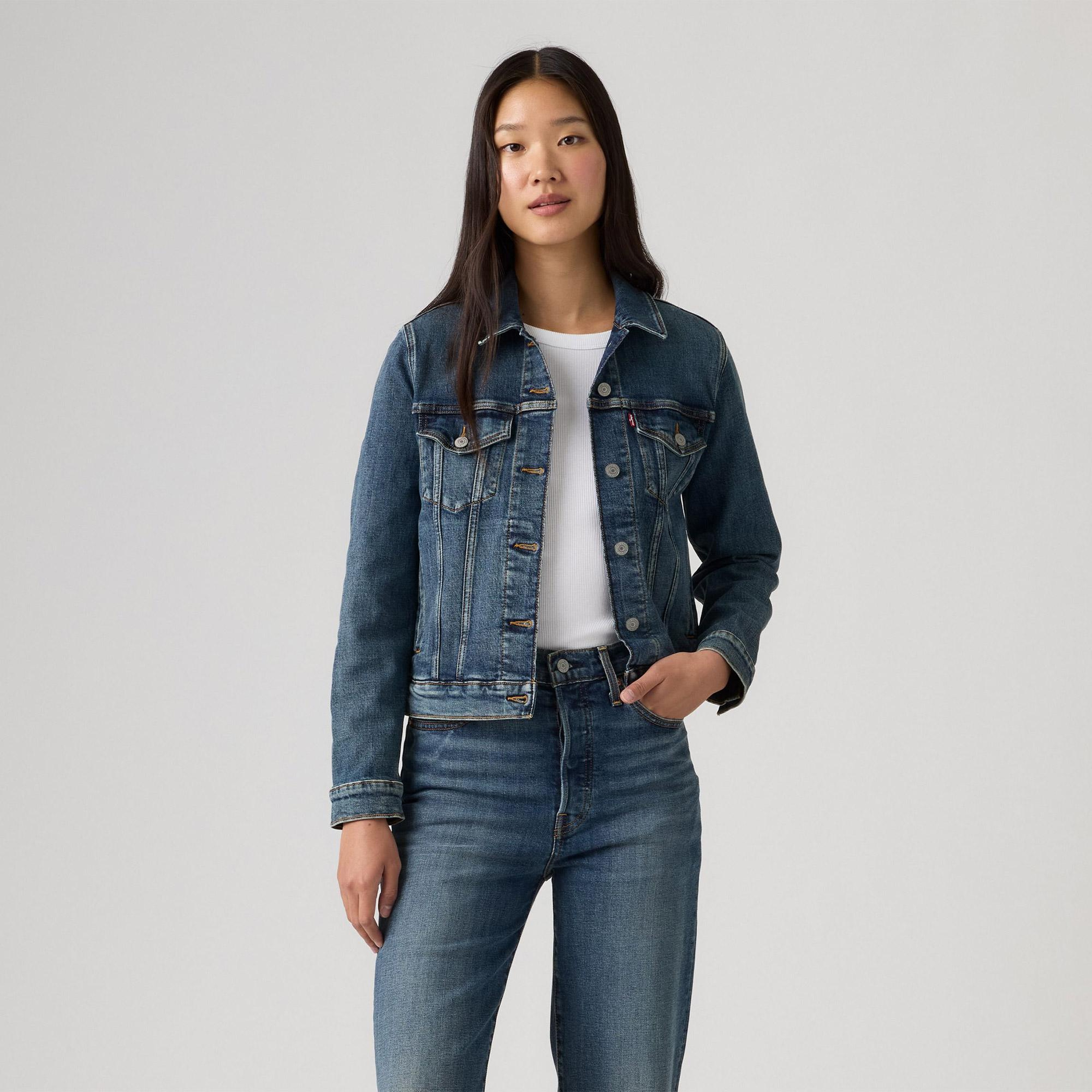 Levi's Original Trucker Select Us Mavi Kadın Ceket
