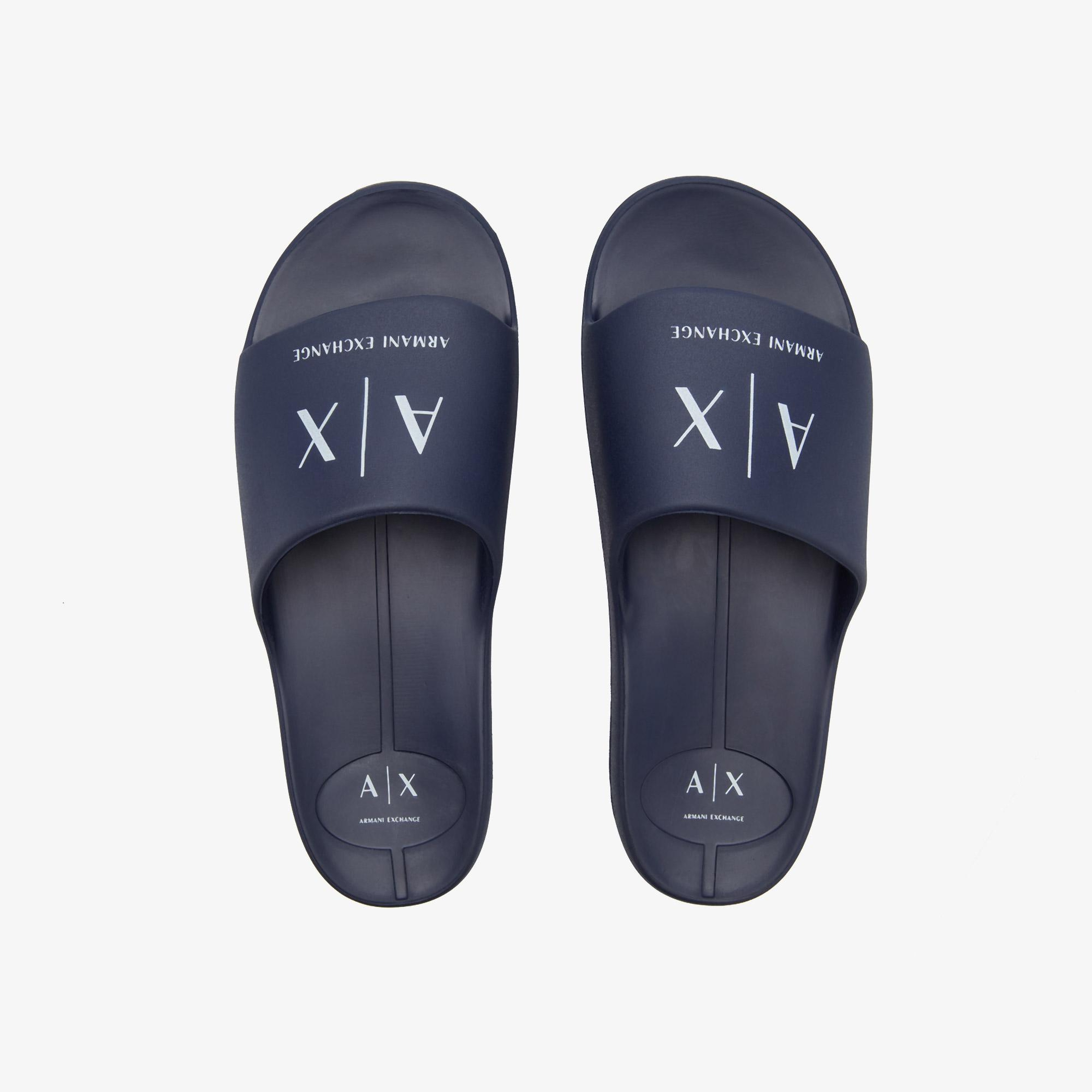 Armani Exchange Erkek Beyaz Sandalet