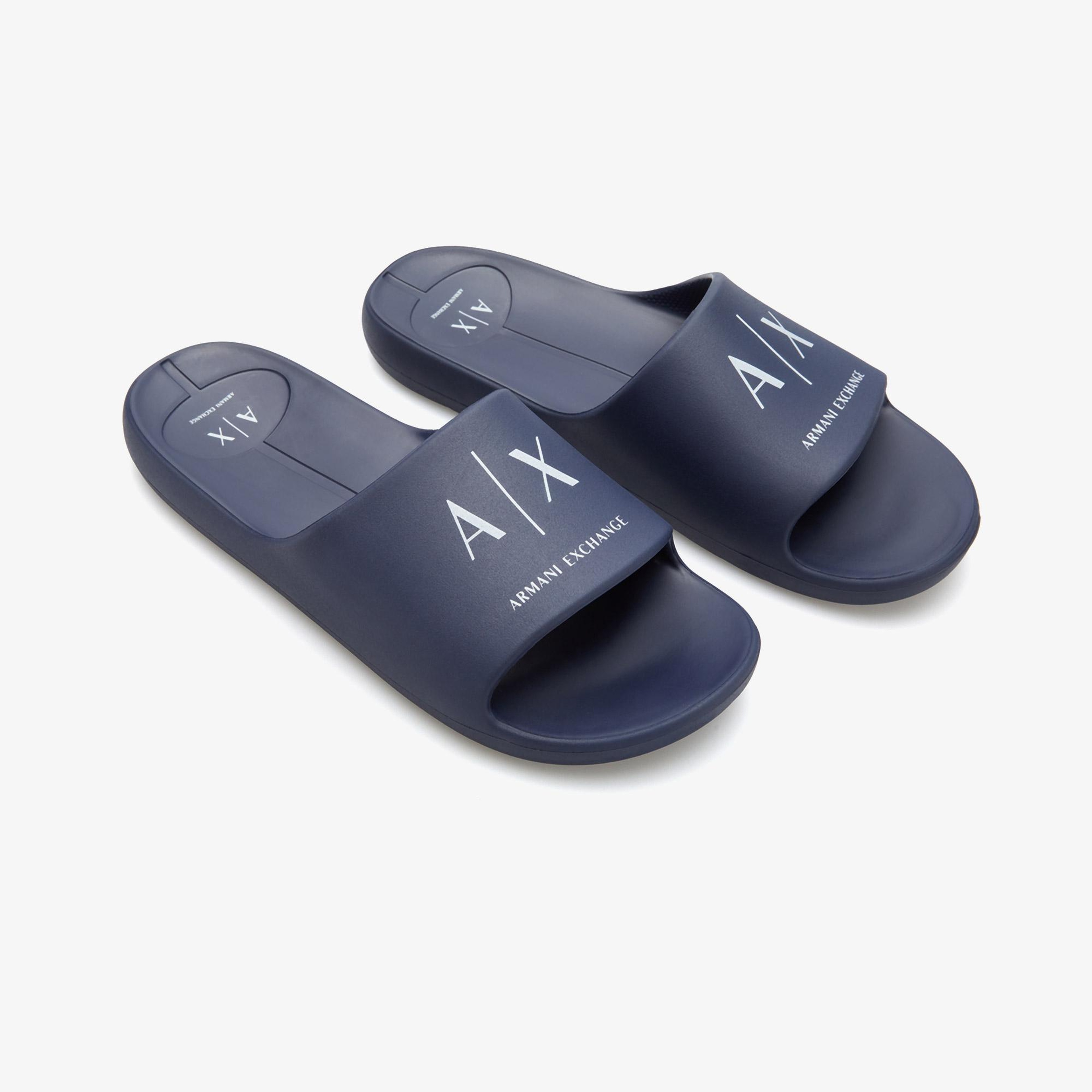 Armani Exchange Erkek Beyaz Sandalet