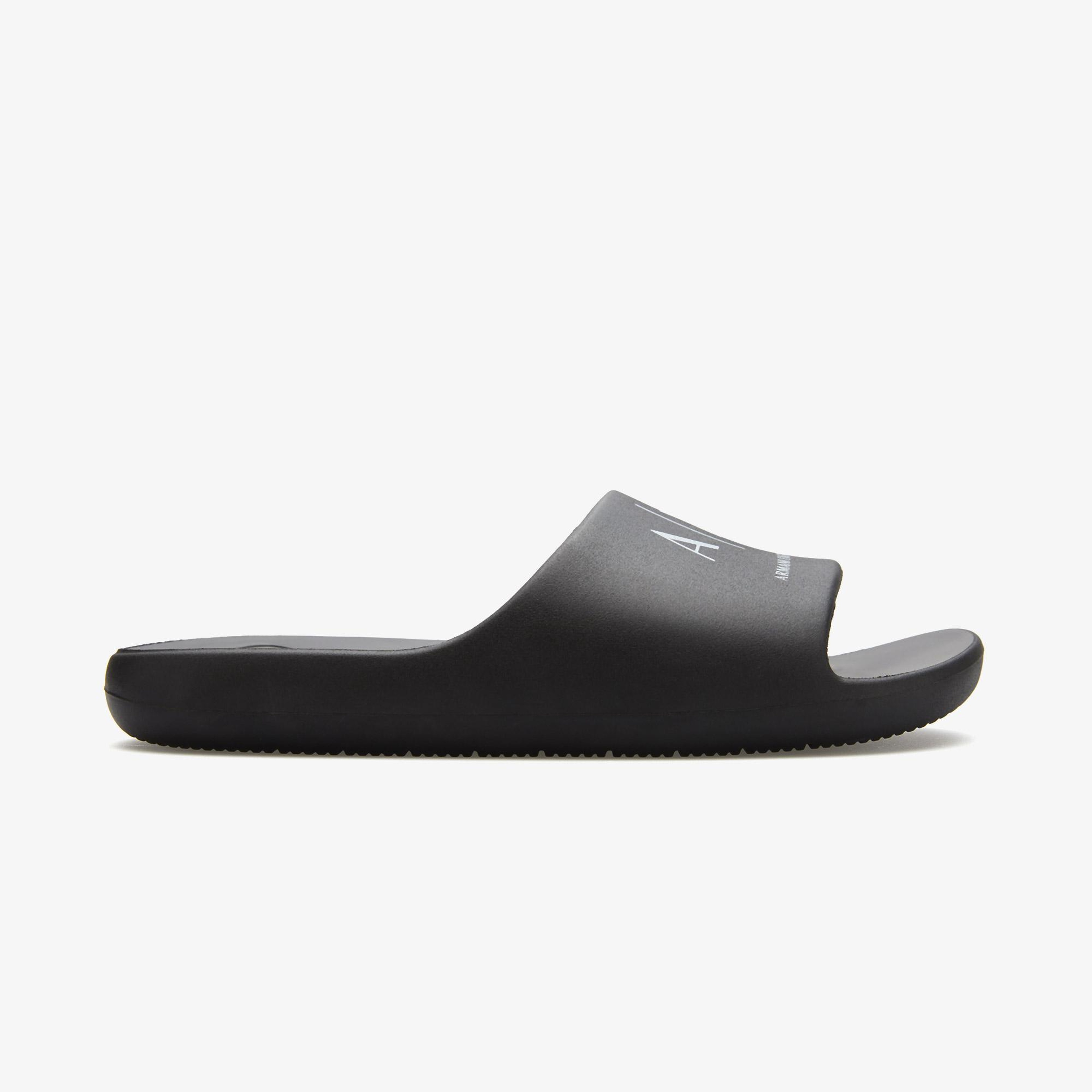Armani Exchange Erkek Siyah Sandalet