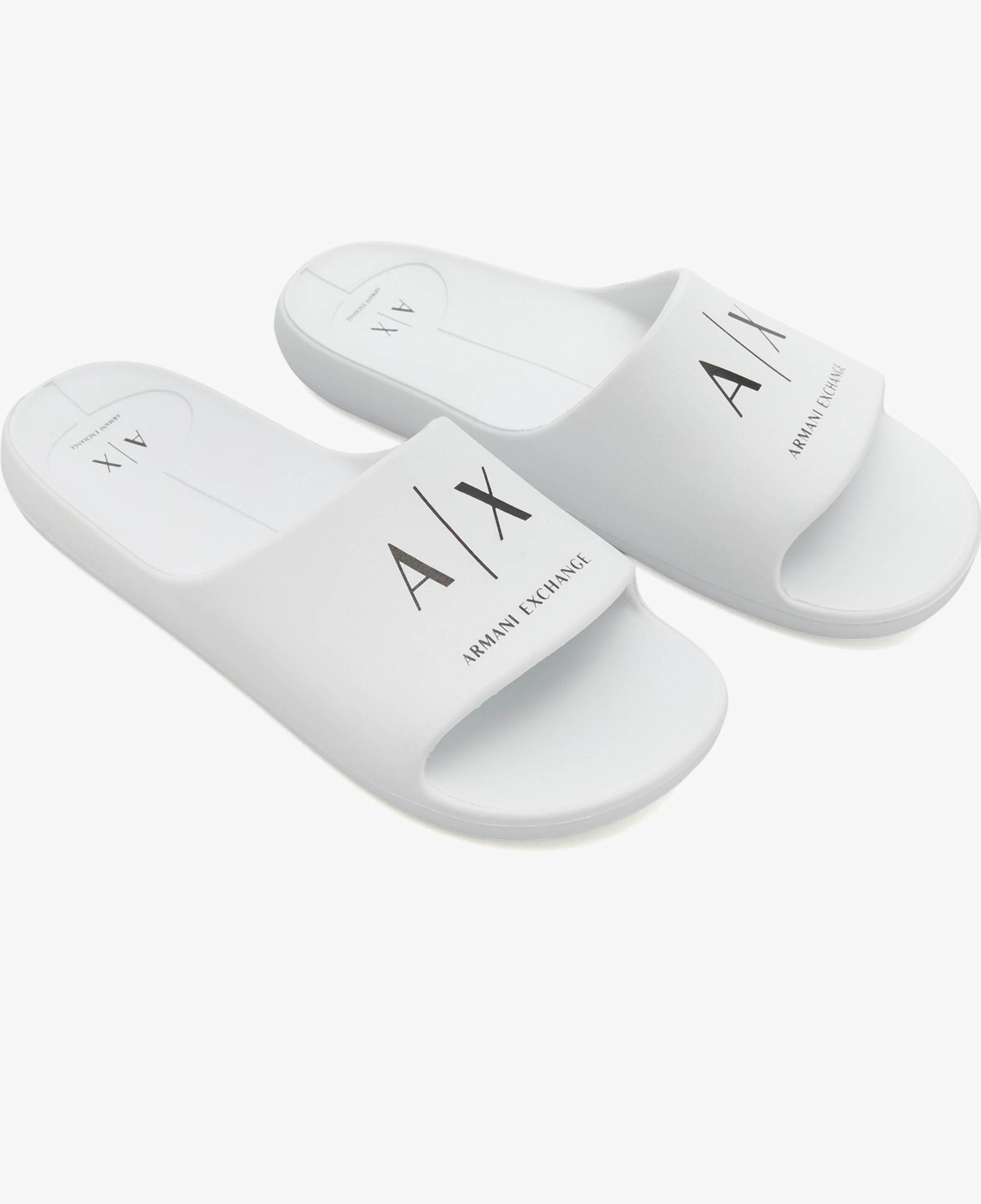 Armani Exchange Erkek Siyah Sandalet