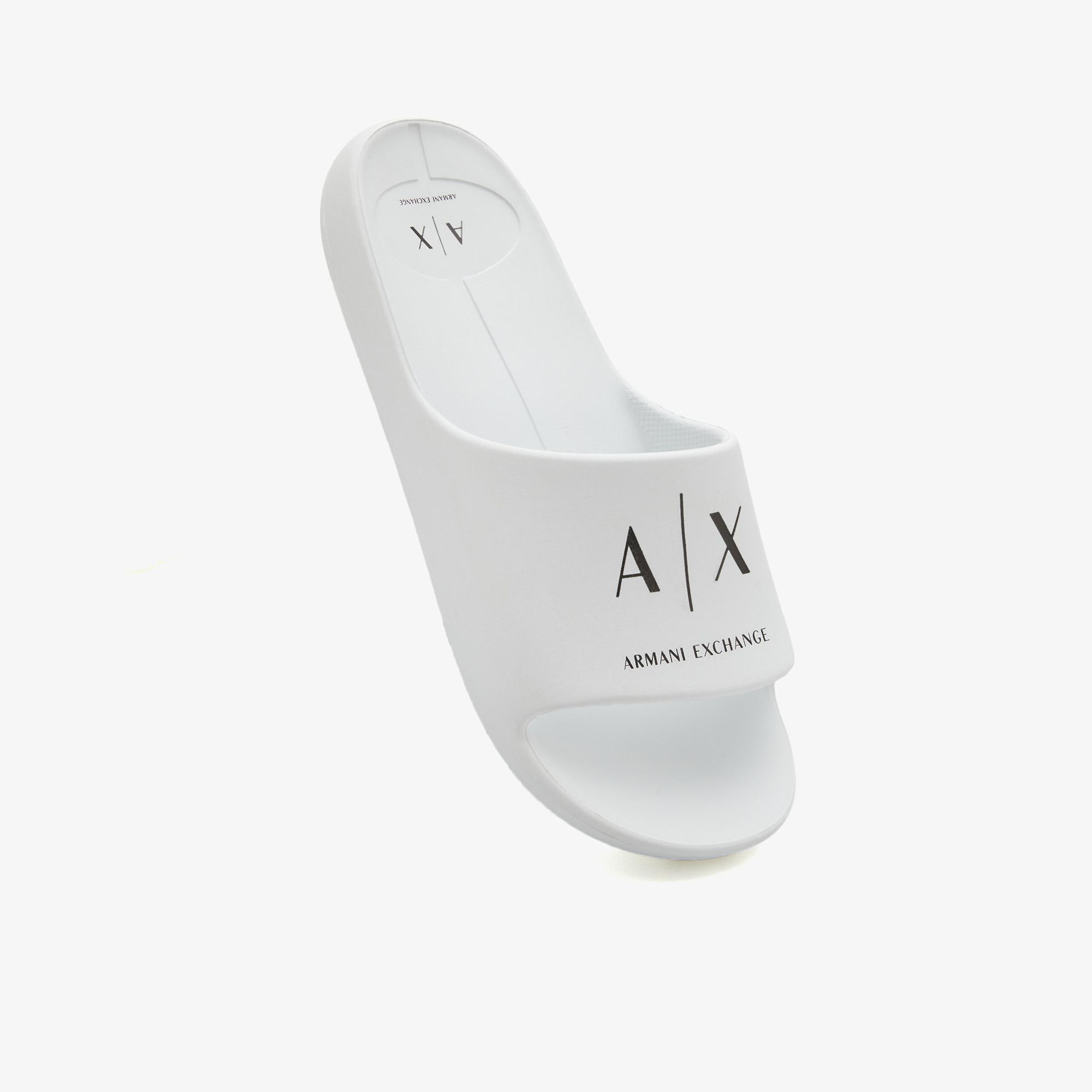 Armani Exchange Erkek Siyah Sandalet