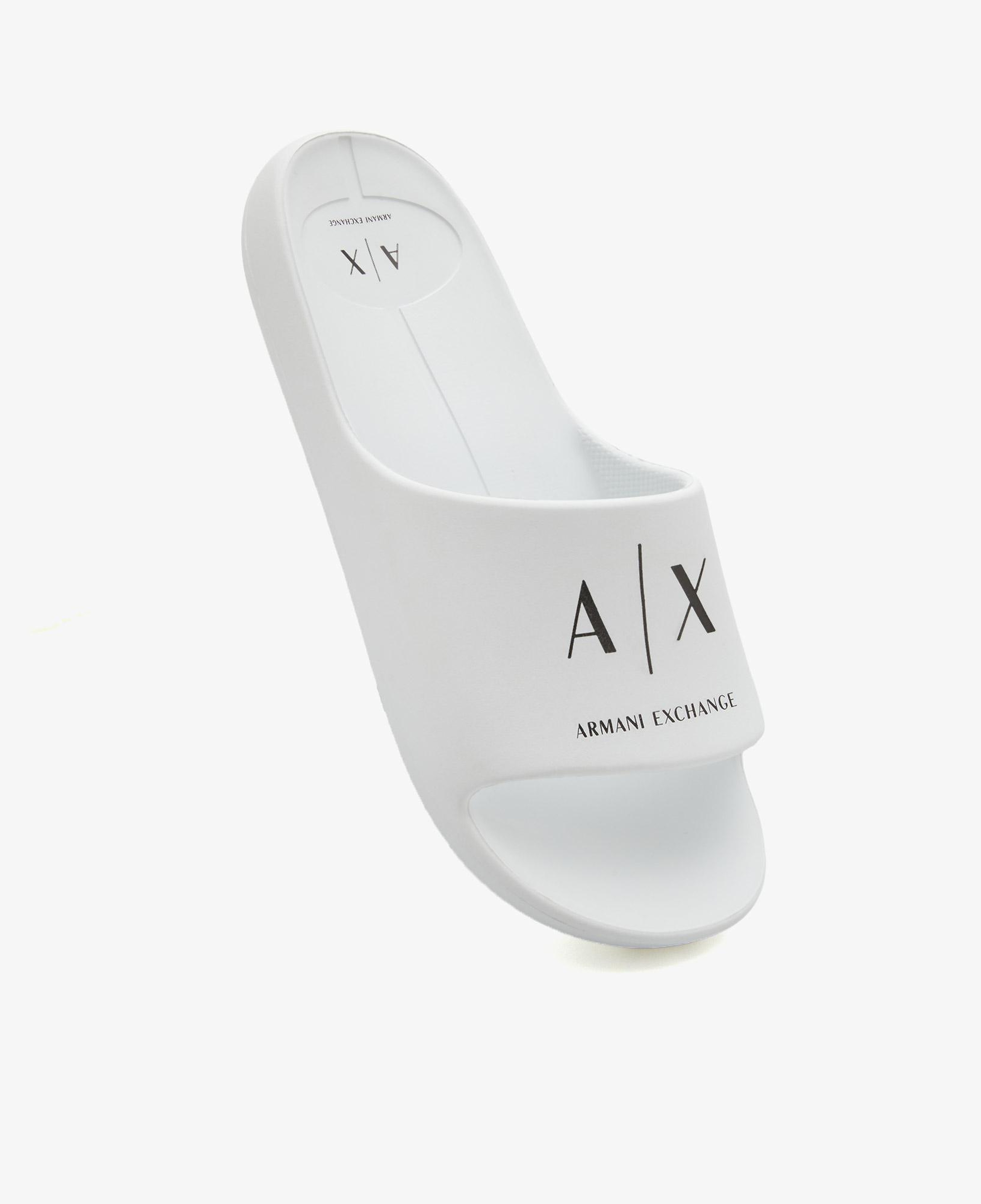 Armani Exchange Erkek Siyah Sandalet