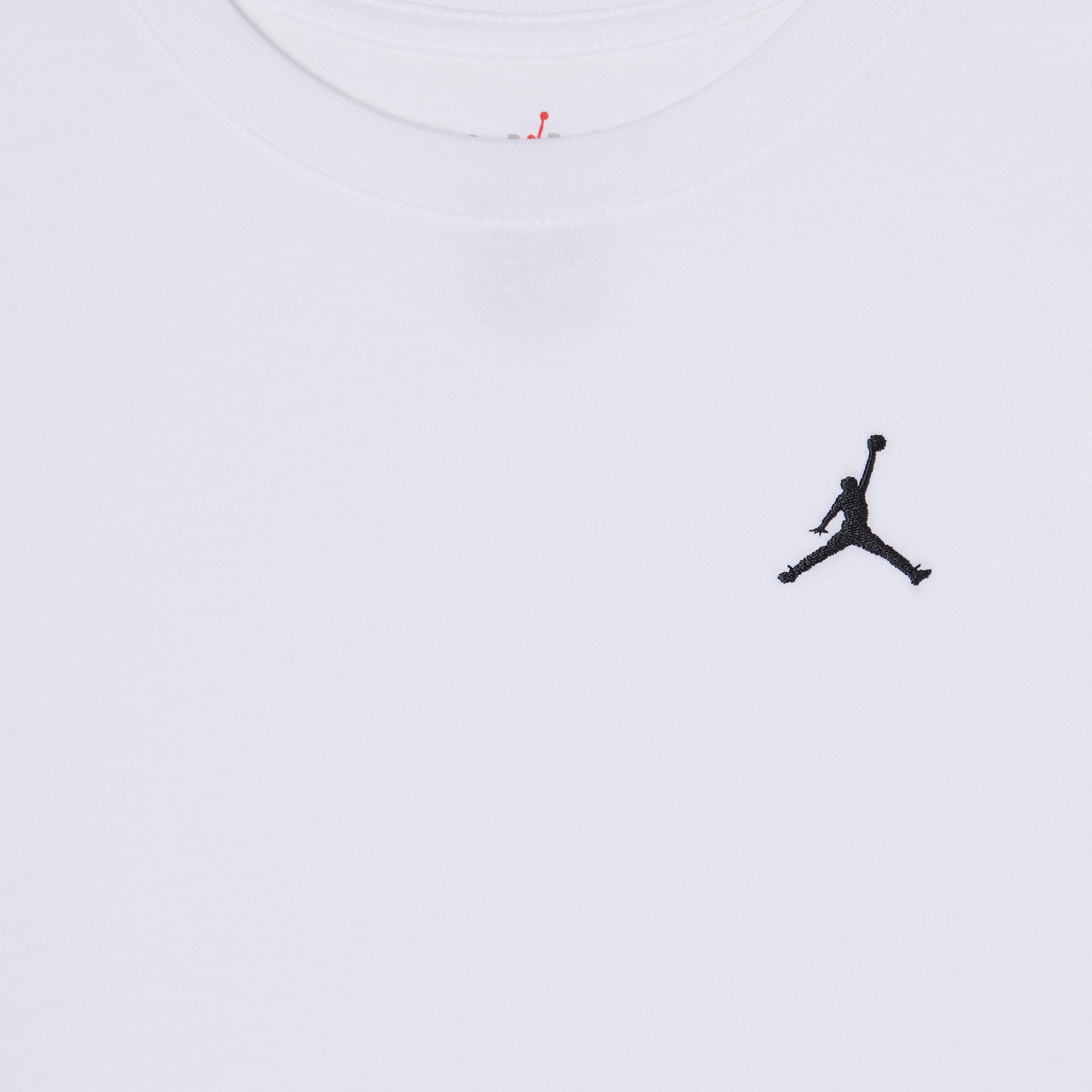 Jordan Brooklyn Essentials Çocuk Beyaz T-Shirt