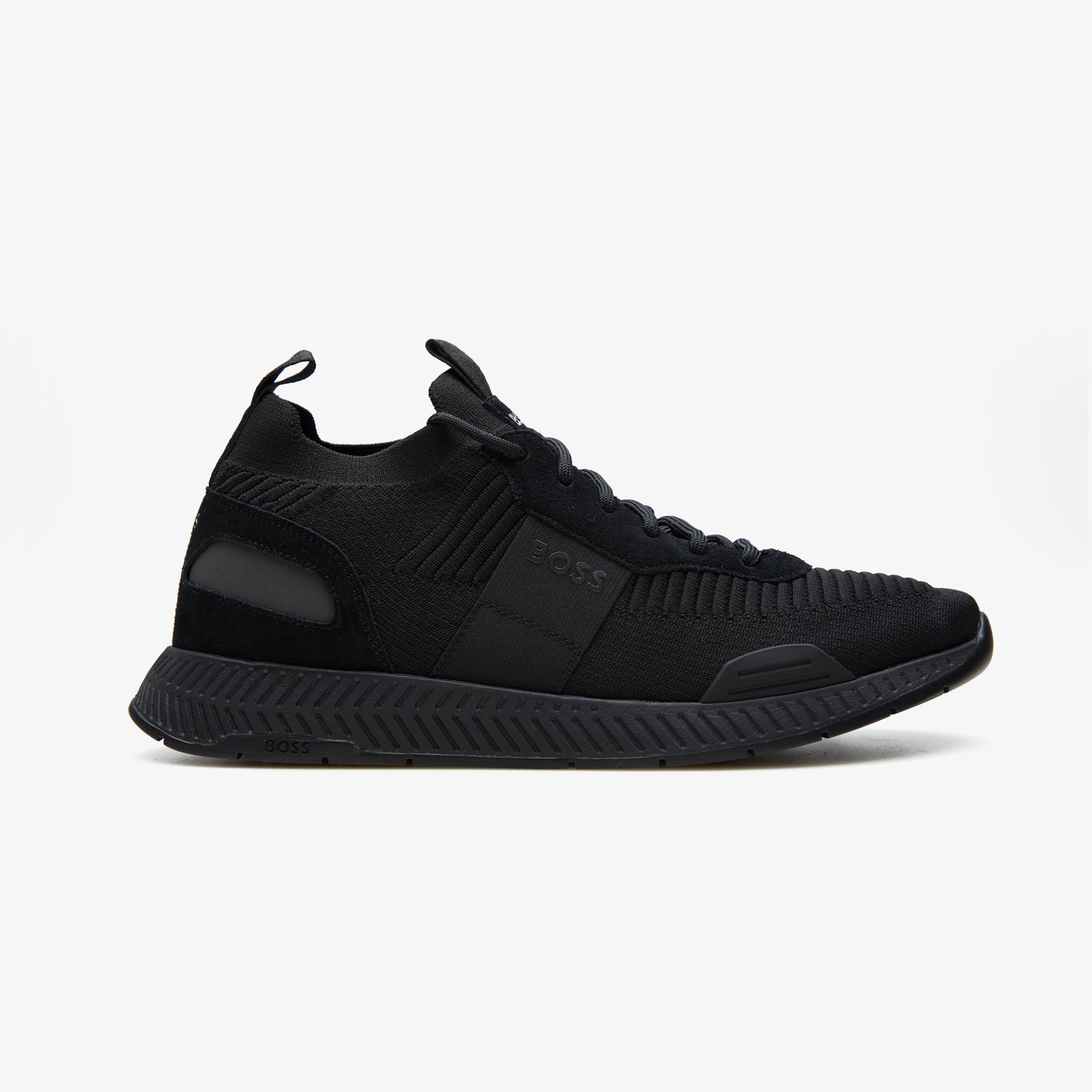 Boss Titanium Erkek Siyah Sneaker