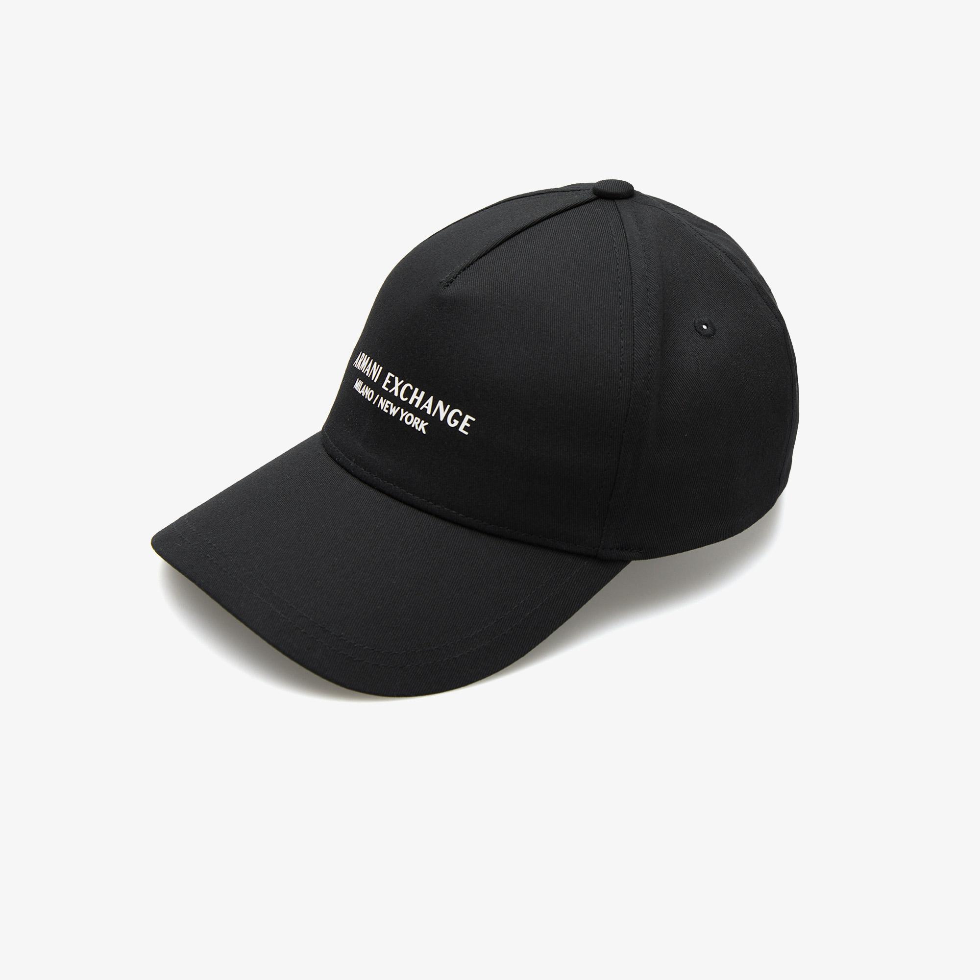 Armani Exchange Erkek Siyah Baseball Şapkası