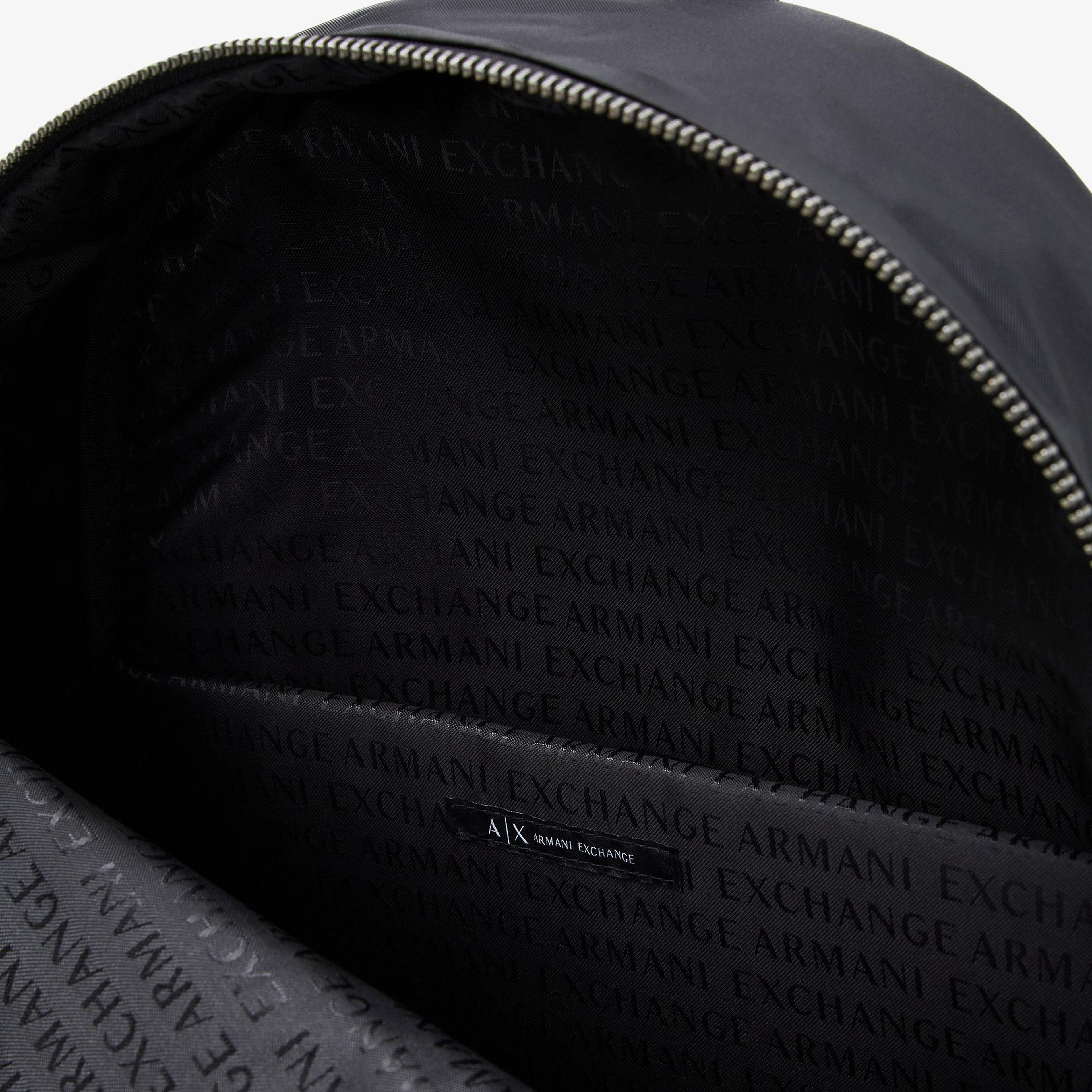 Armani Exchange Erkek Siyah Sırt Çantası