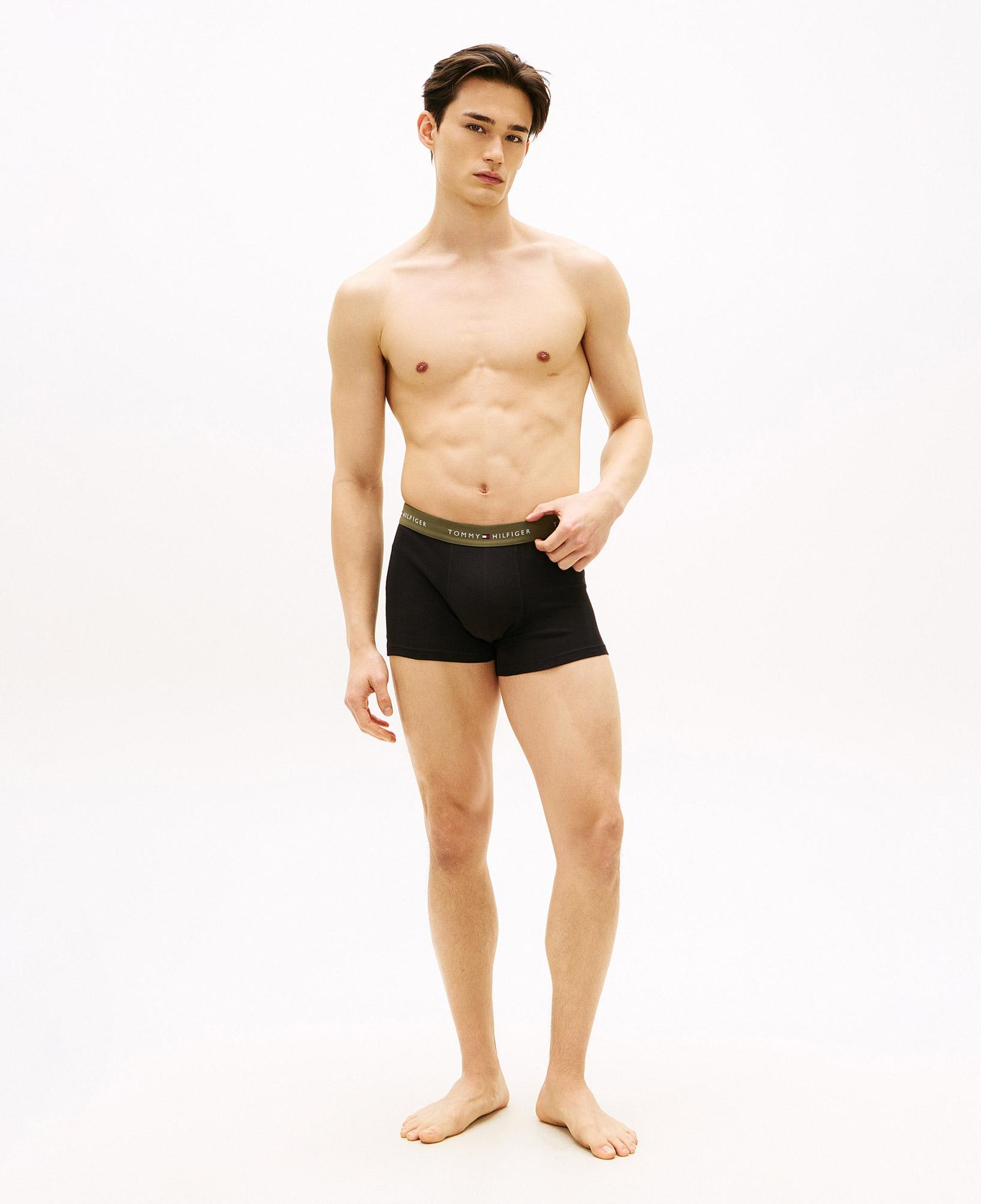 Tommy Hilfiger Signature Erkek Mavi Boxer